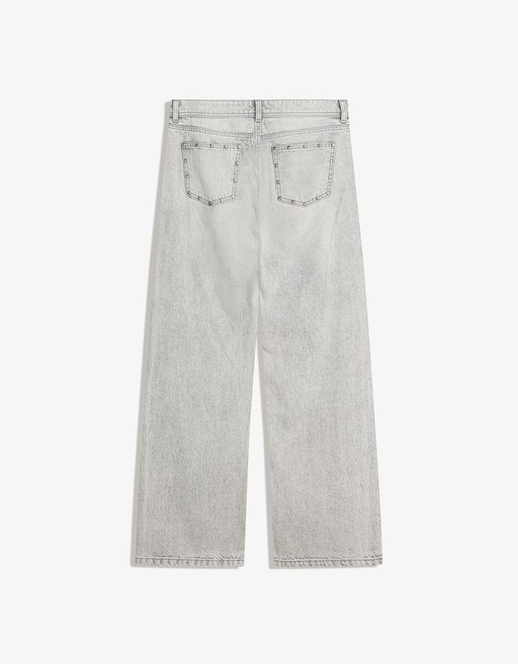 Baggy jeans with stars and studs