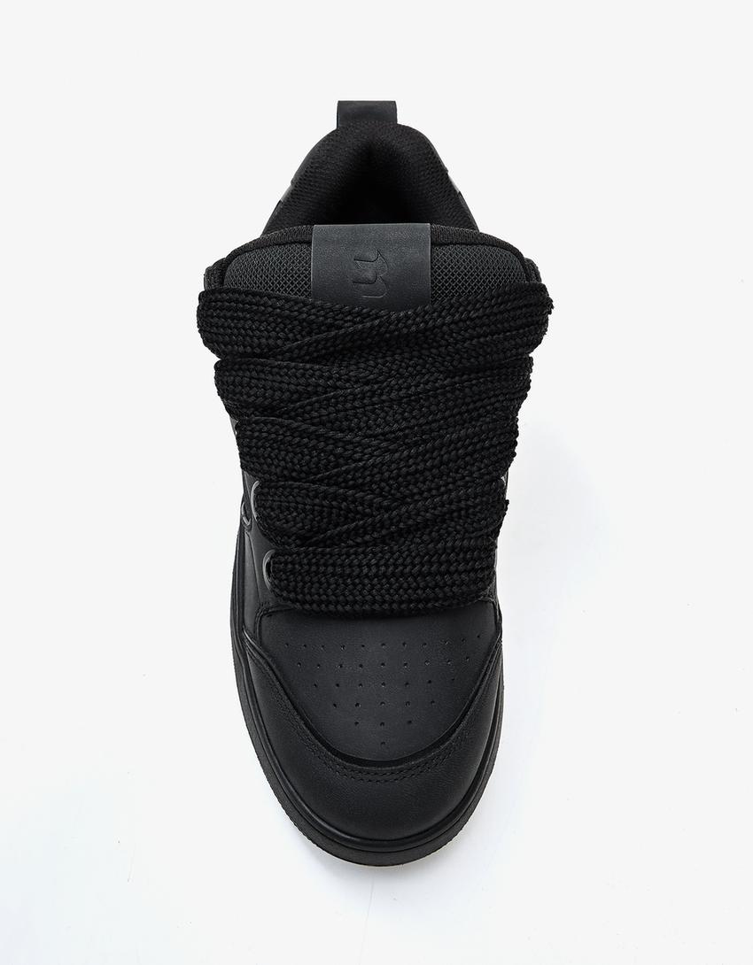 Adidași voluminoși skate-Negru