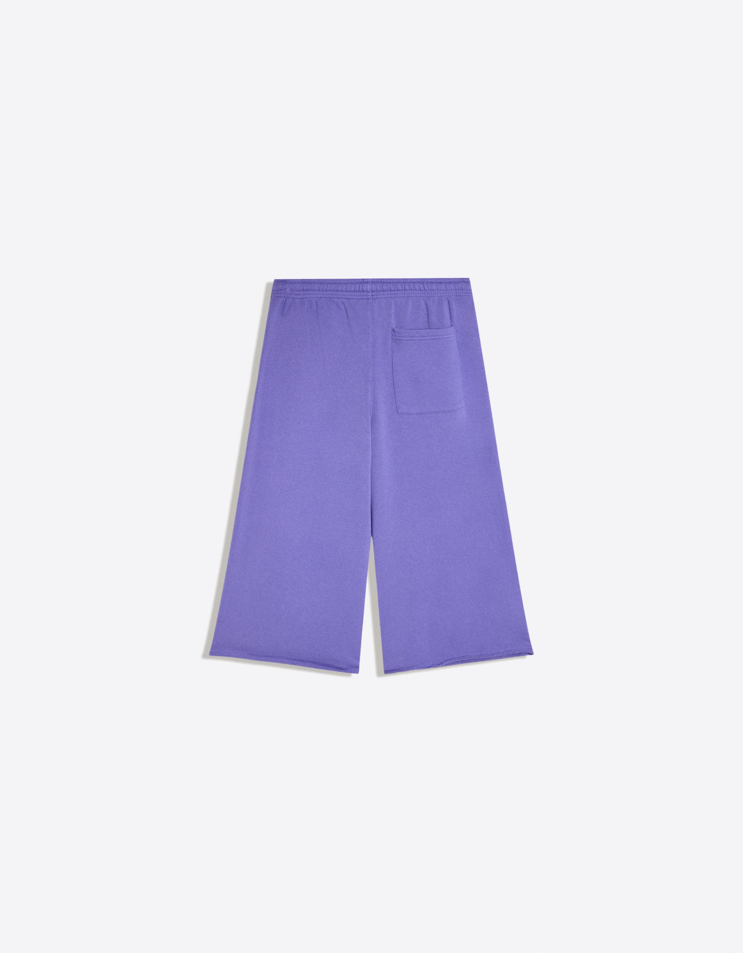 Long jersey Bermuda shorts — NATURAL