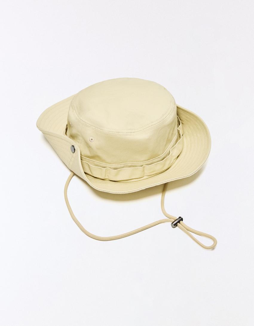 Bucket hat-Cream