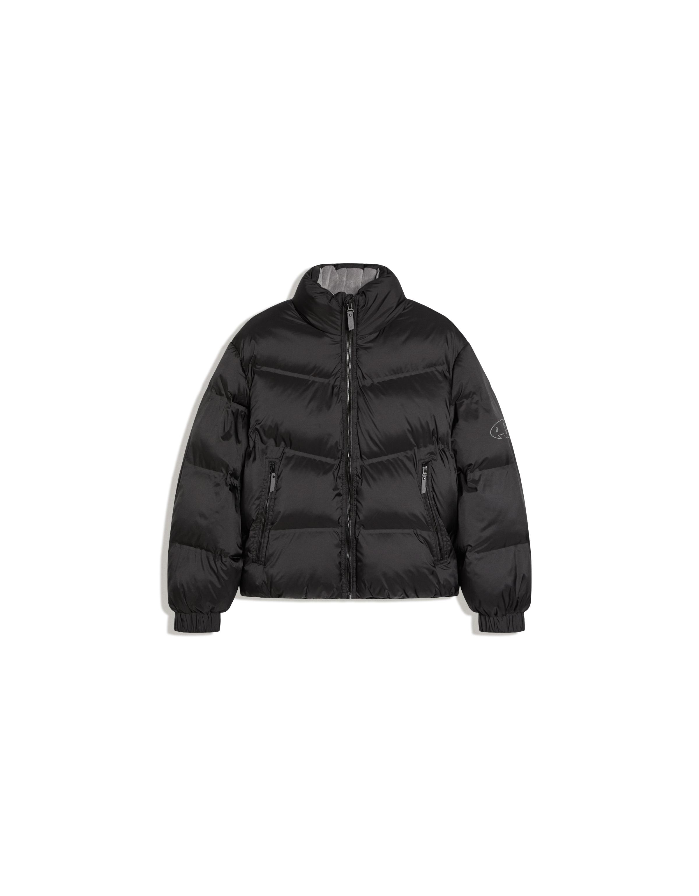 Technical padded jacket — Black