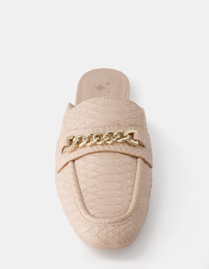 خف بسلسلة-بيج-1