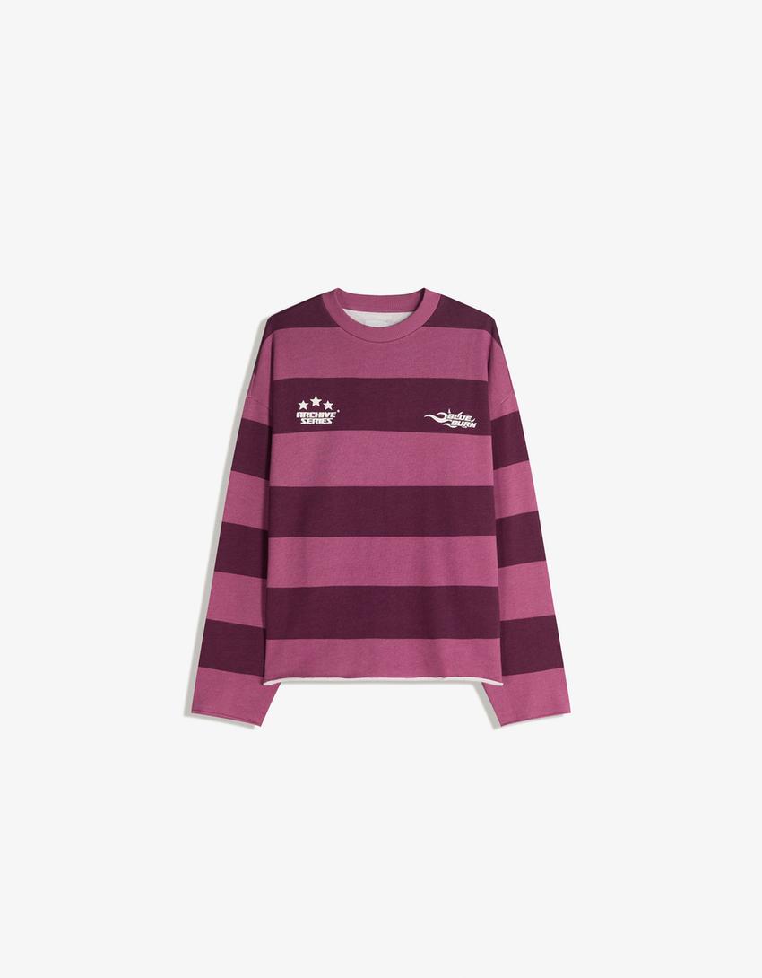 Dessuadora felpa estampat-Morat