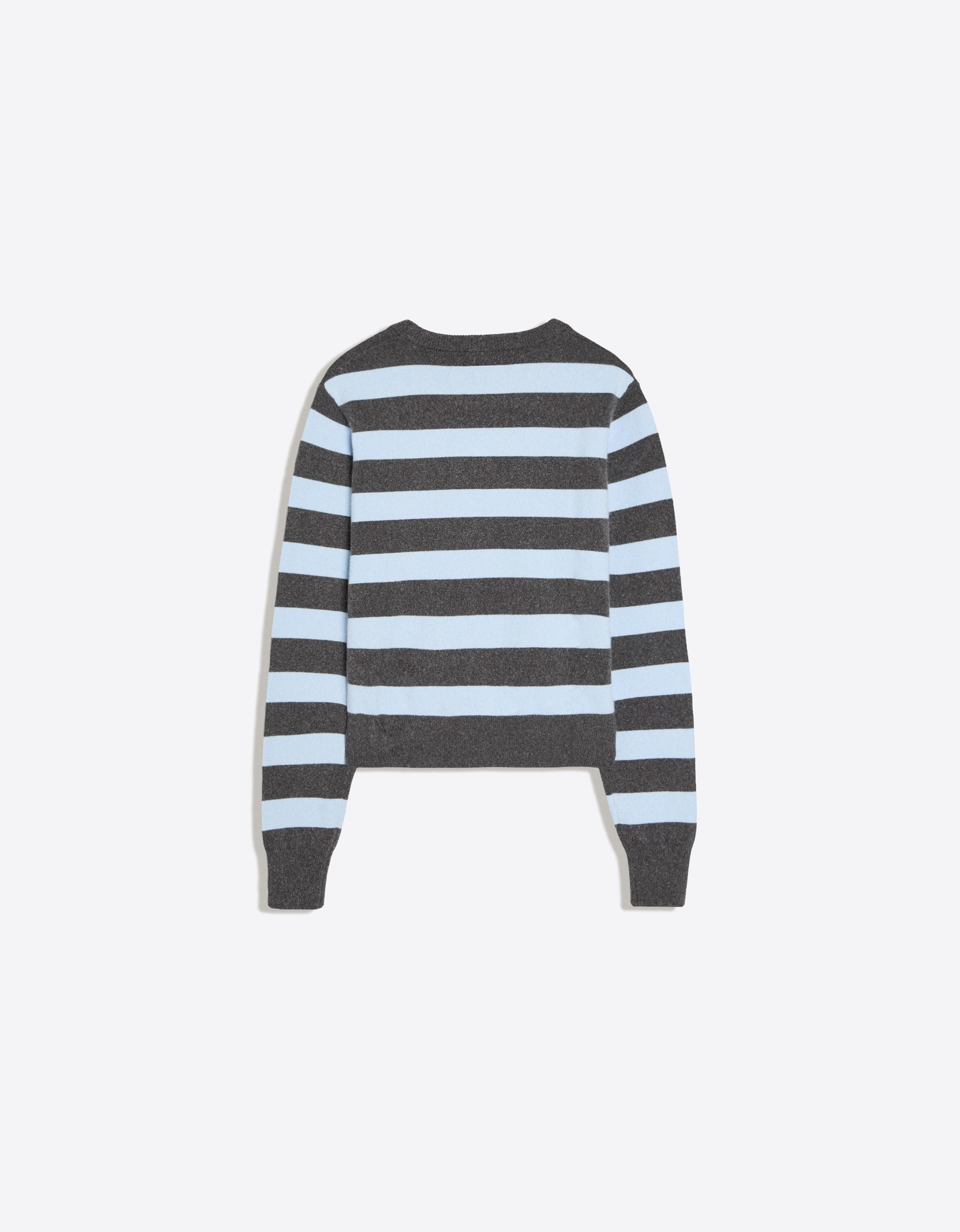 Round neck jumper — Grey