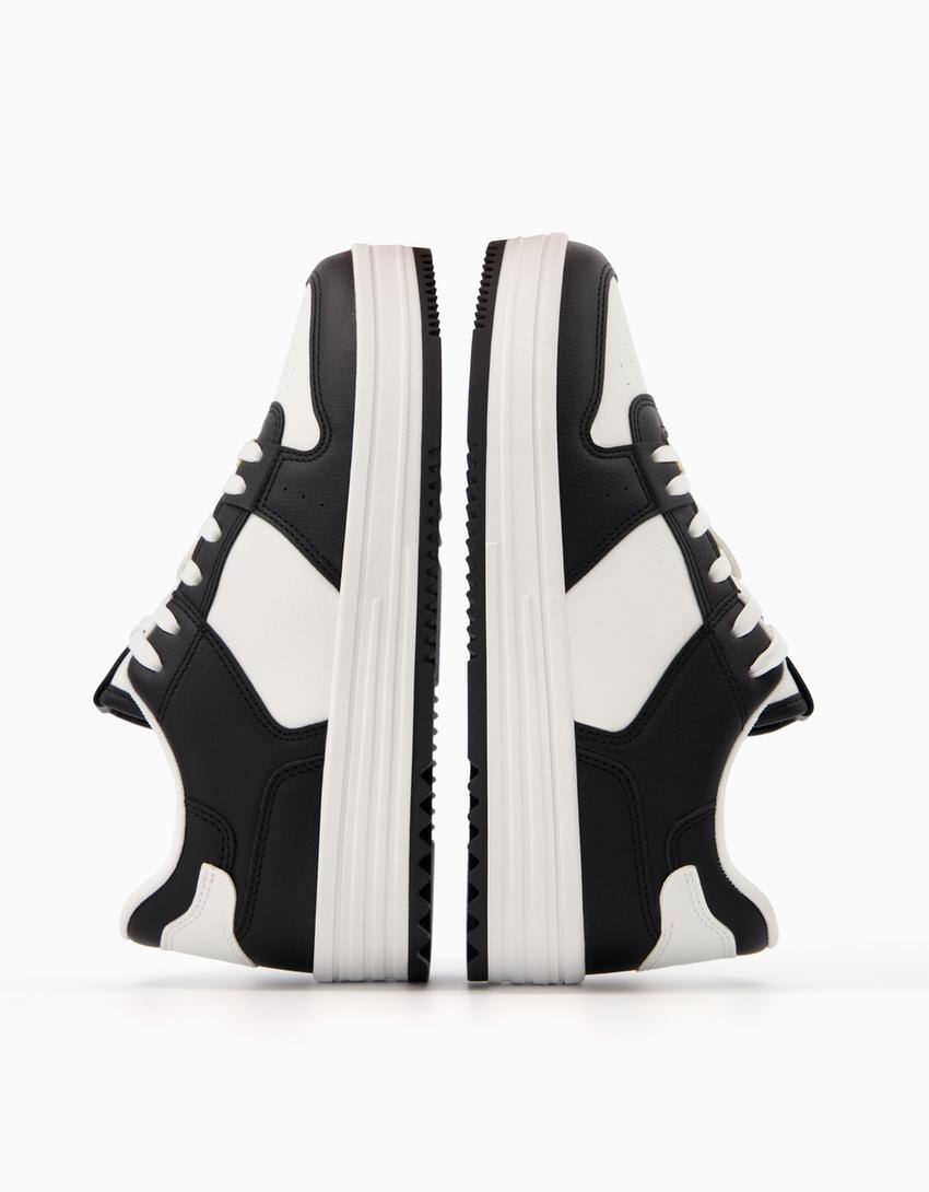 حذاء رياضي متباين-متعدد الألوان