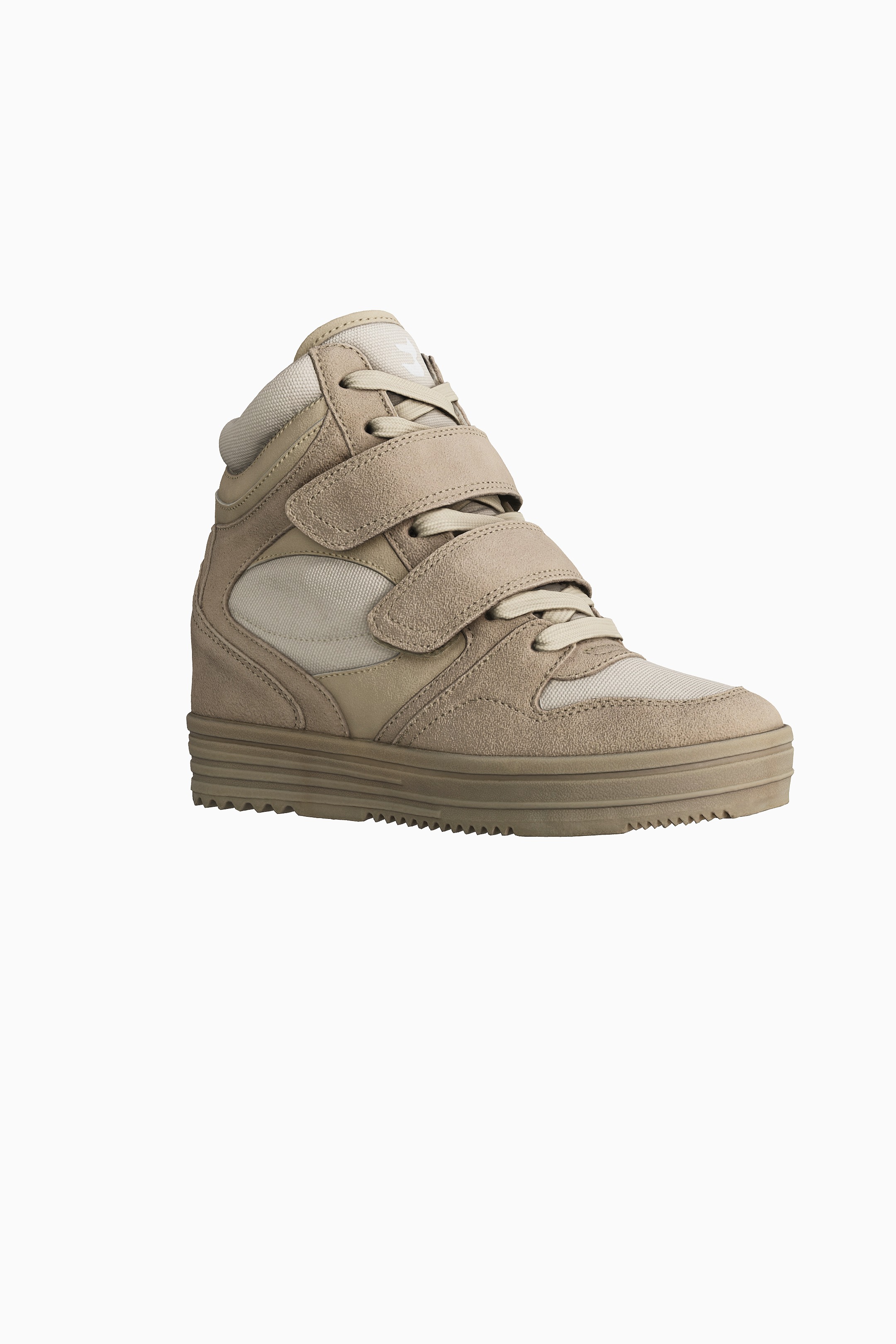 High-top trainers with inner wedge-TAUPE-6