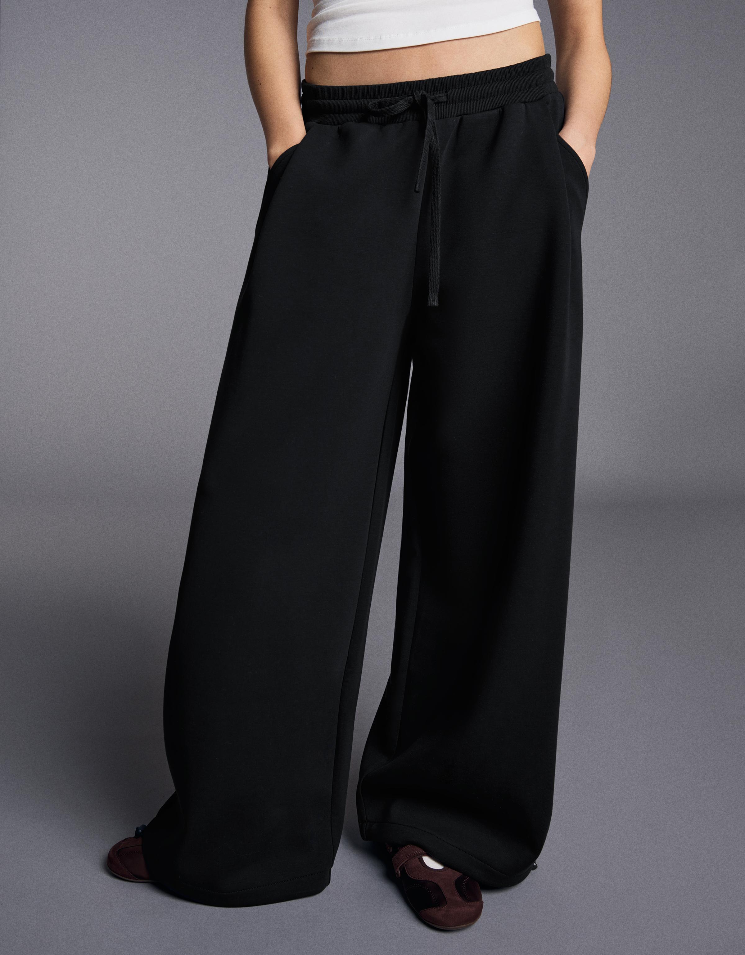 Barrel trousers — Black