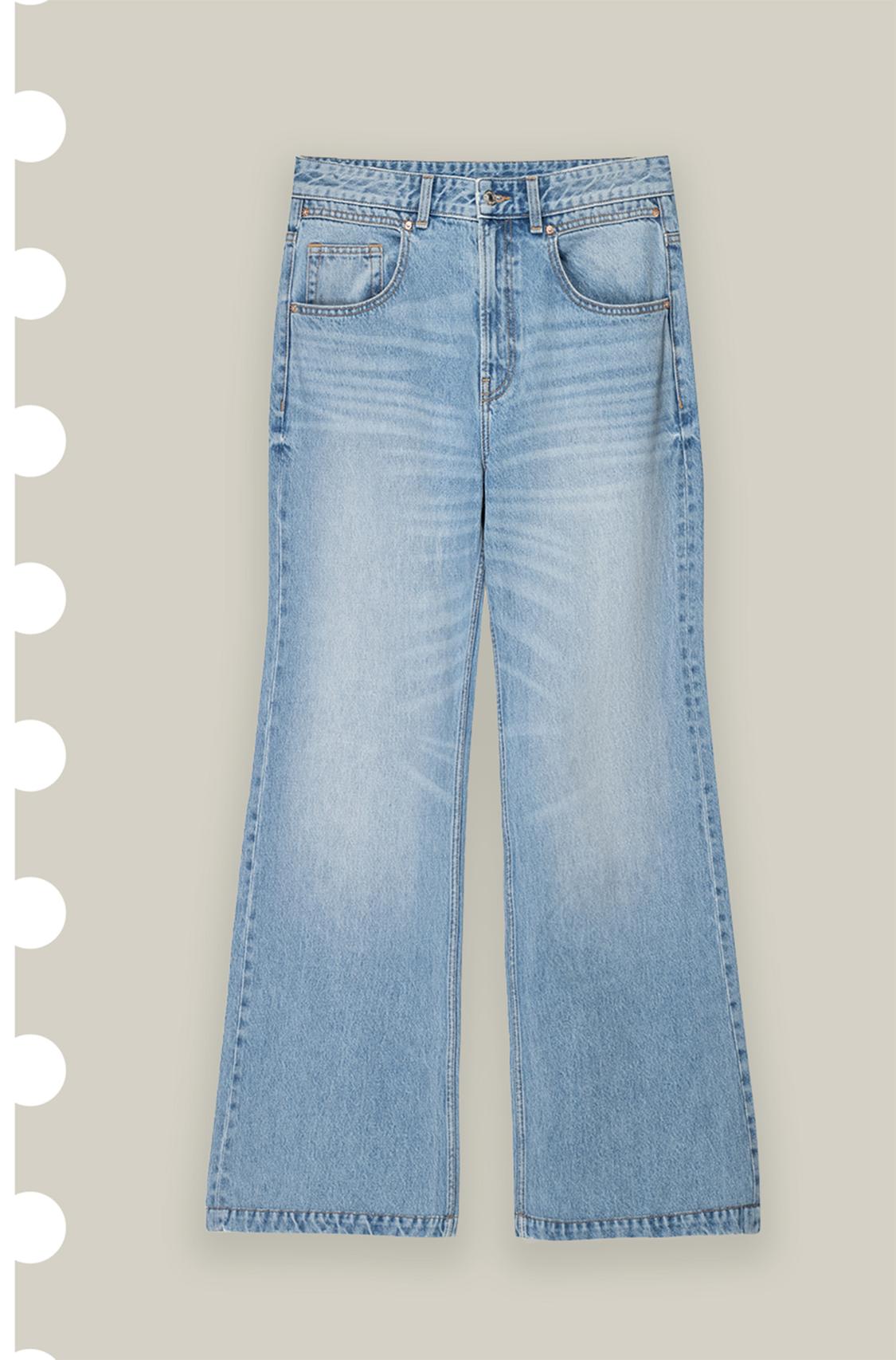 Flared jeans
