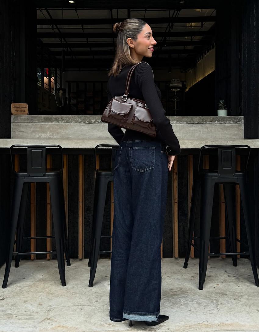 Bowling bag-Brown