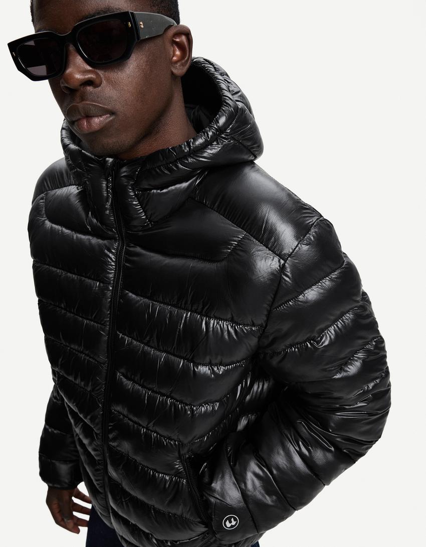 Veste matelassée légère-Noir