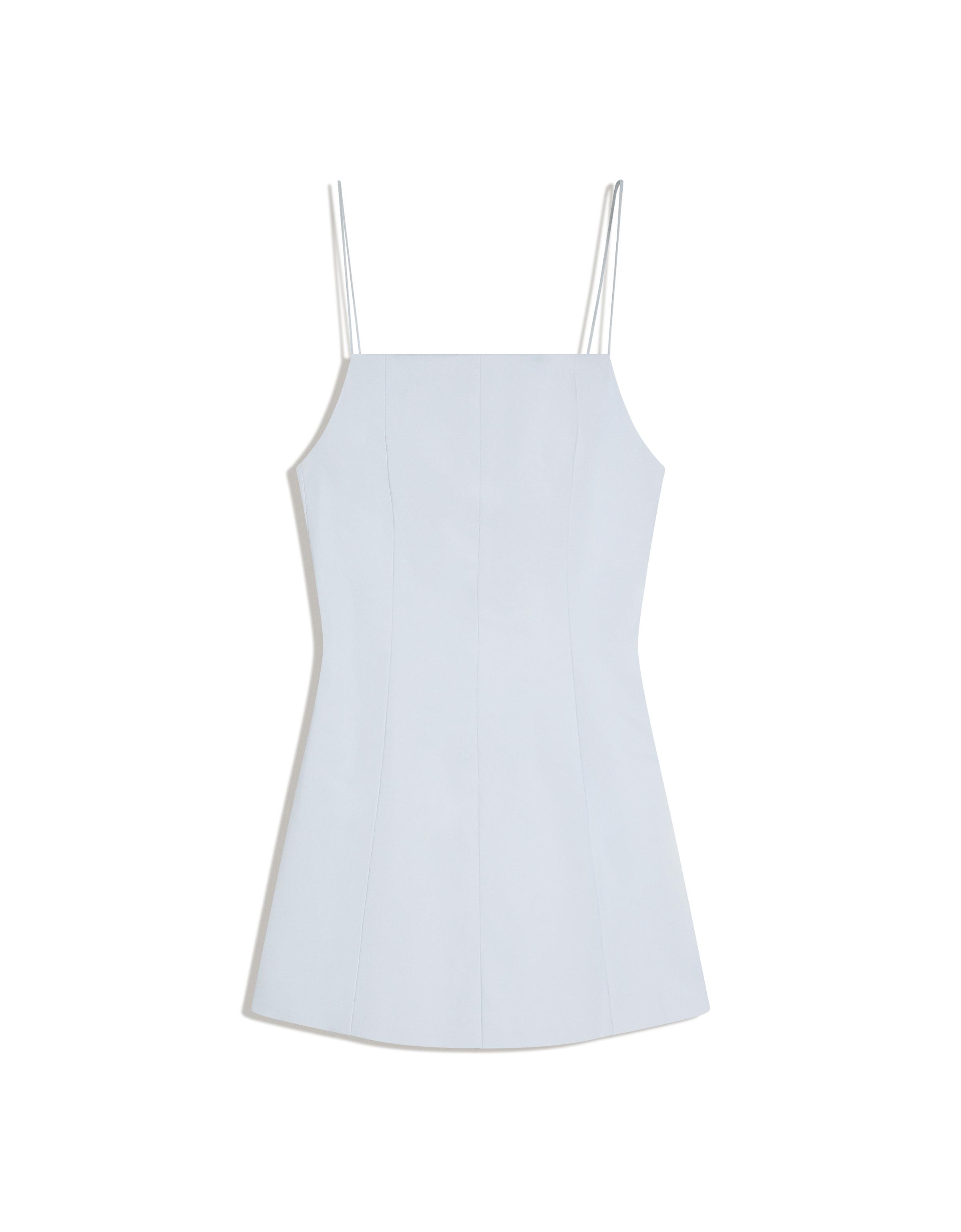 Sırtı bağcıklı mini elbise - Görsel 3