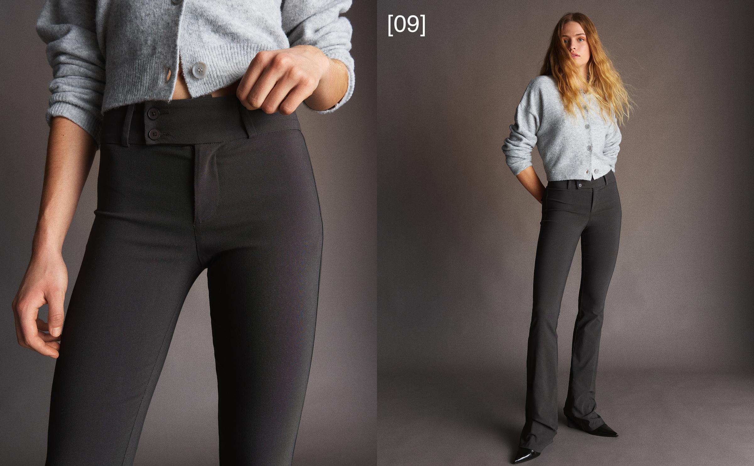 Bengalin kumaş çan paça pantolon - Görsel 65