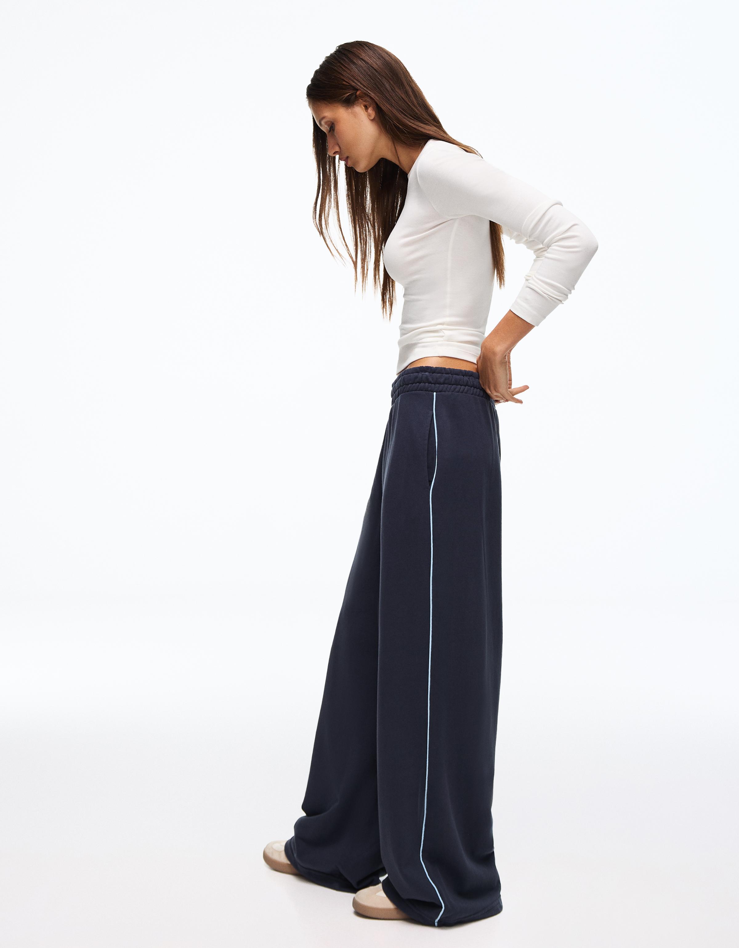 Dancer plush joggers — Navy