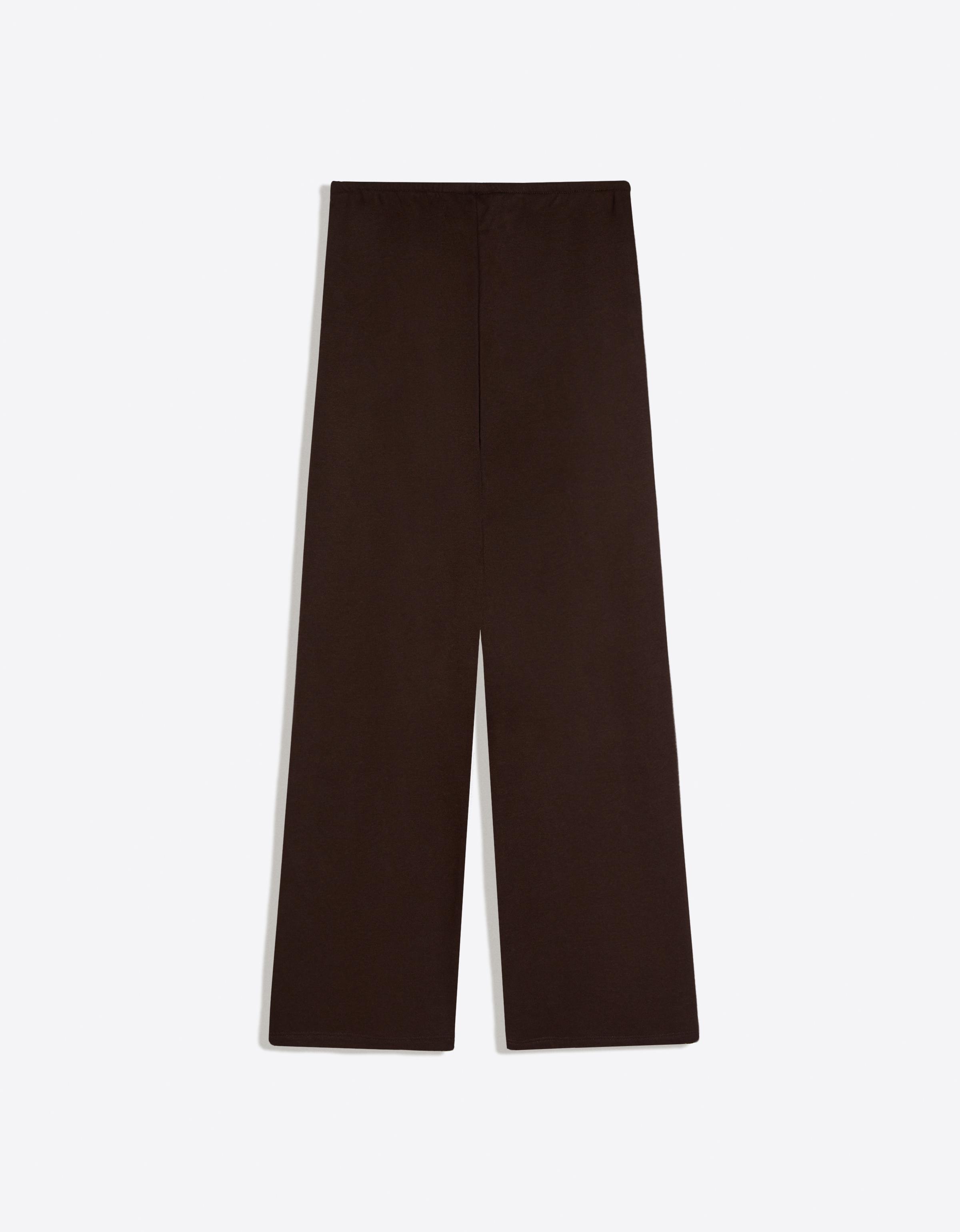 Side-stripe joggers — Brown