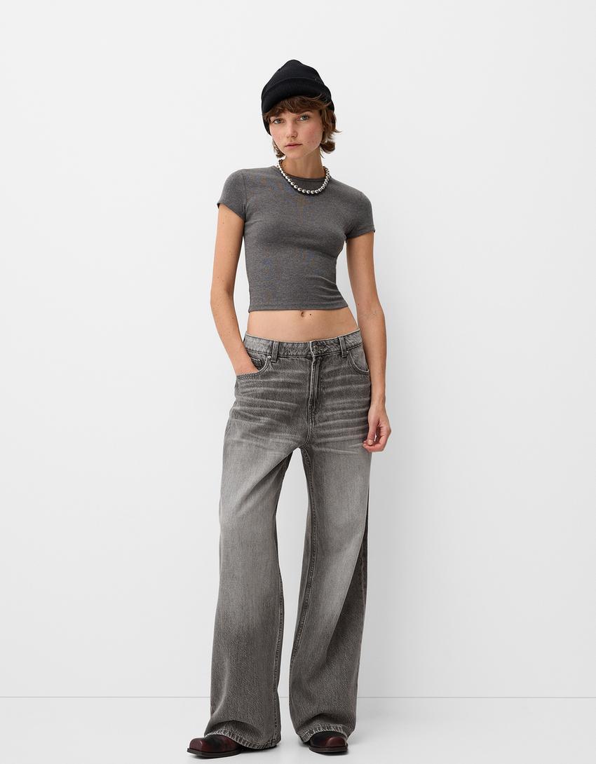 Baggy jeans-Dark grey-0