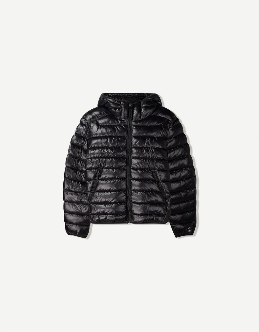 Veste matelassée légère-Noir