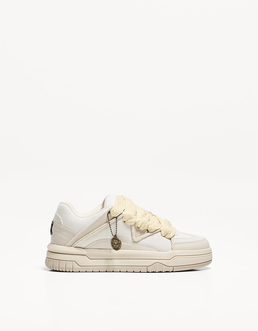 One Piece skate trainers with keyring-WHITE-0