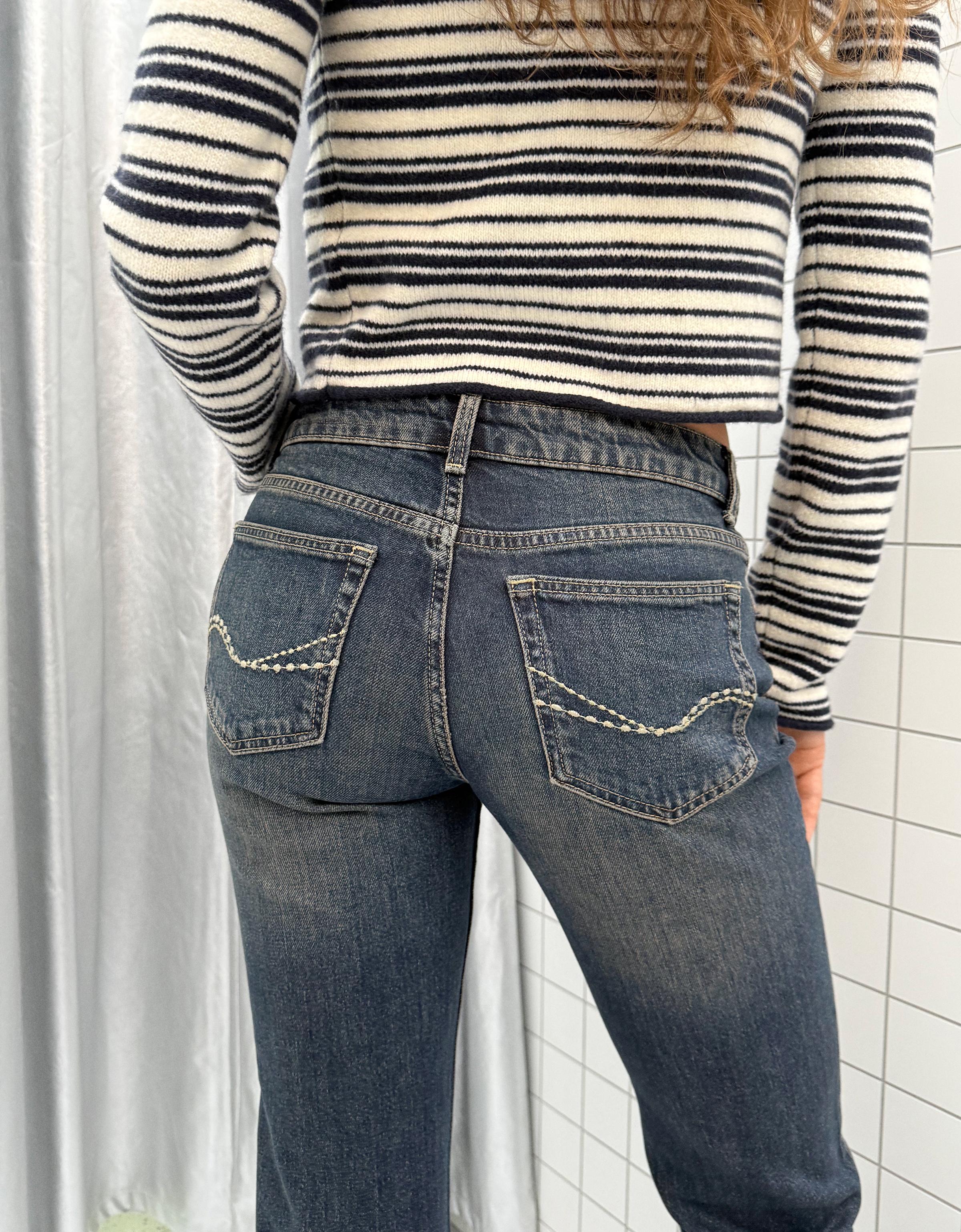 Düşük bel bootcut jean - Görsel 159