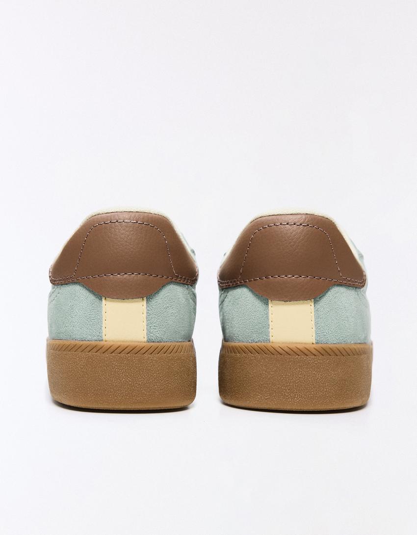 Zapatillas retro-Azul