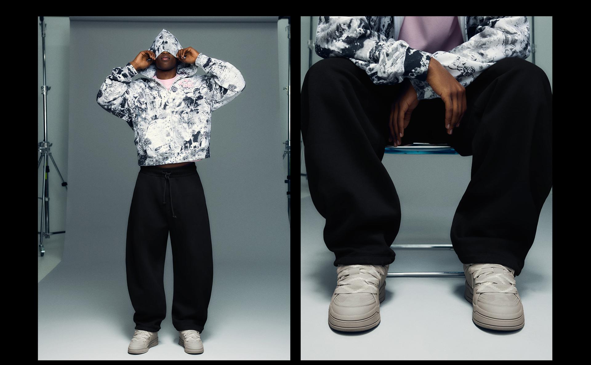 Chunky skater trainers