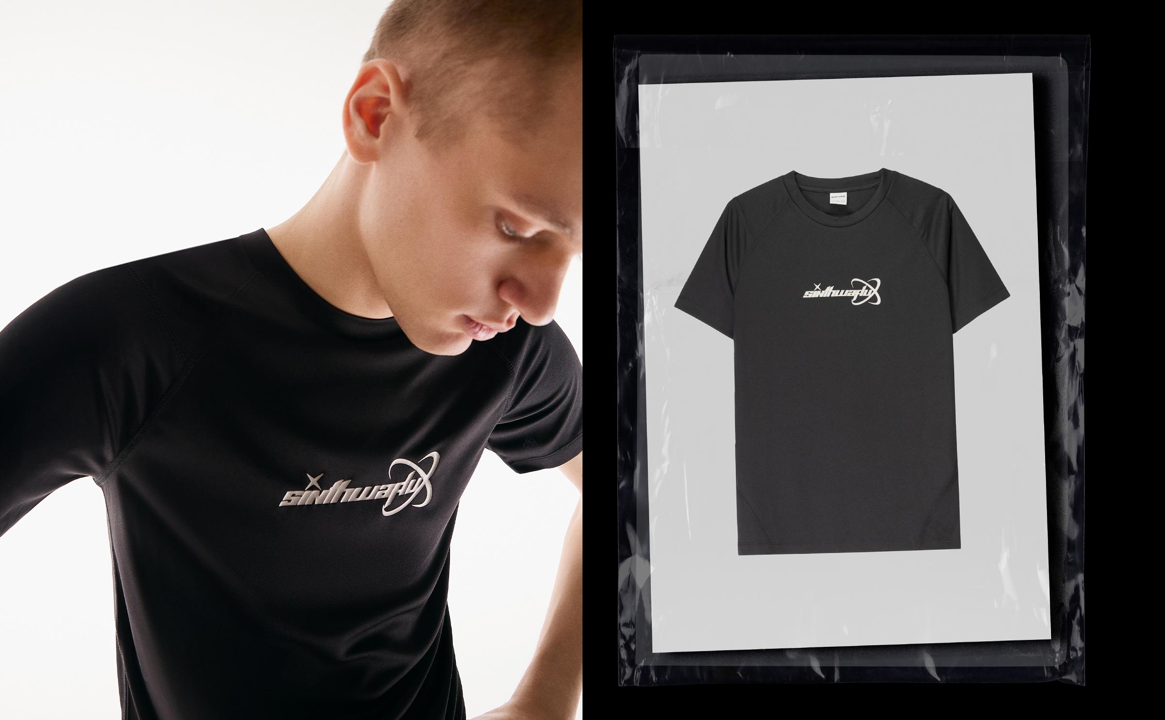 Short sleeve T-shirt with print