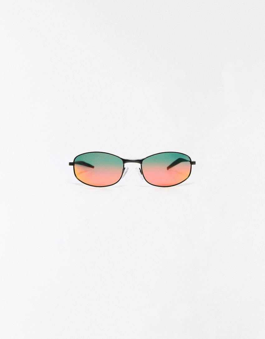 Lunettes de soleil sport polarisées-Rouge