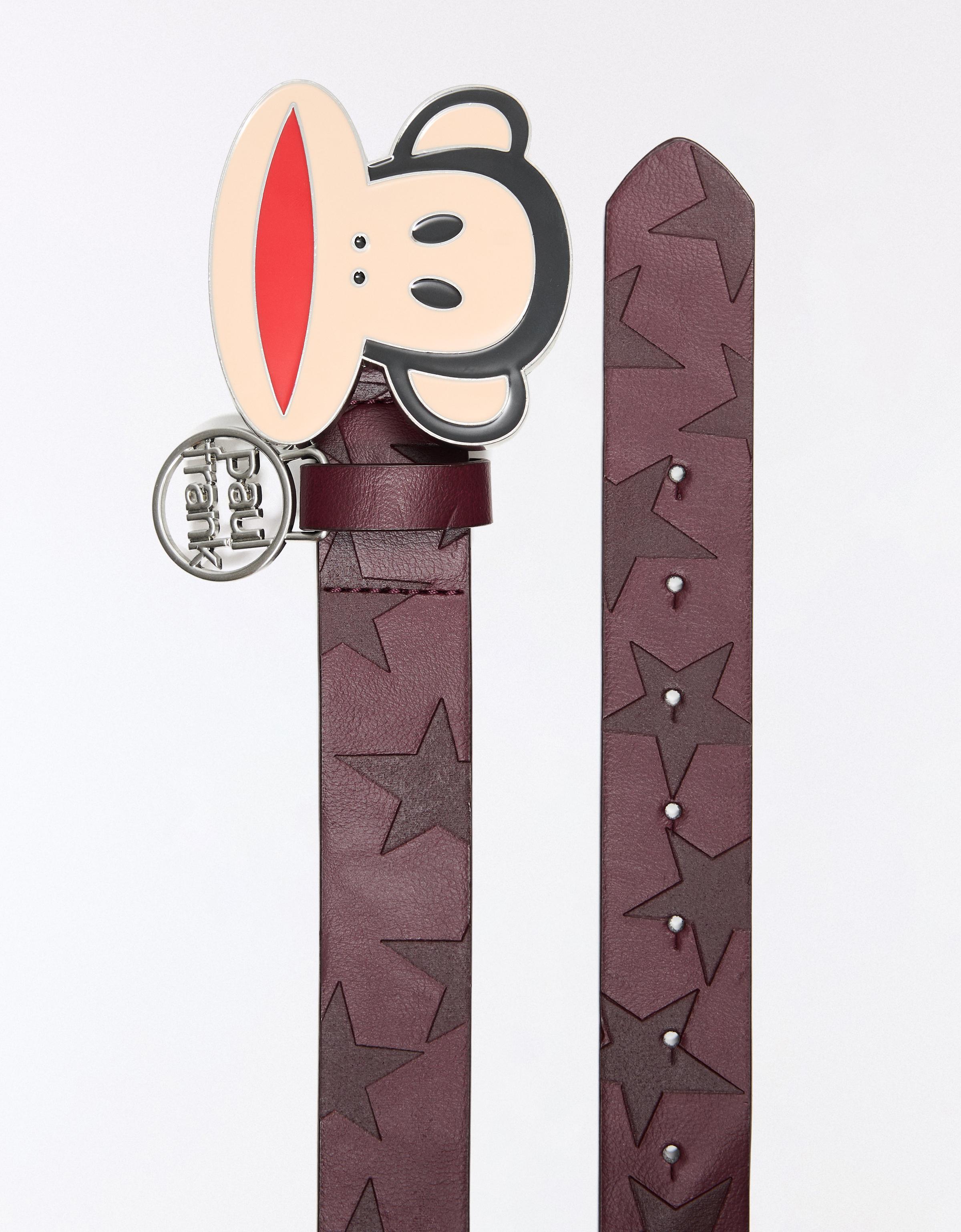 PAUL FRANK belt — Burgundy
