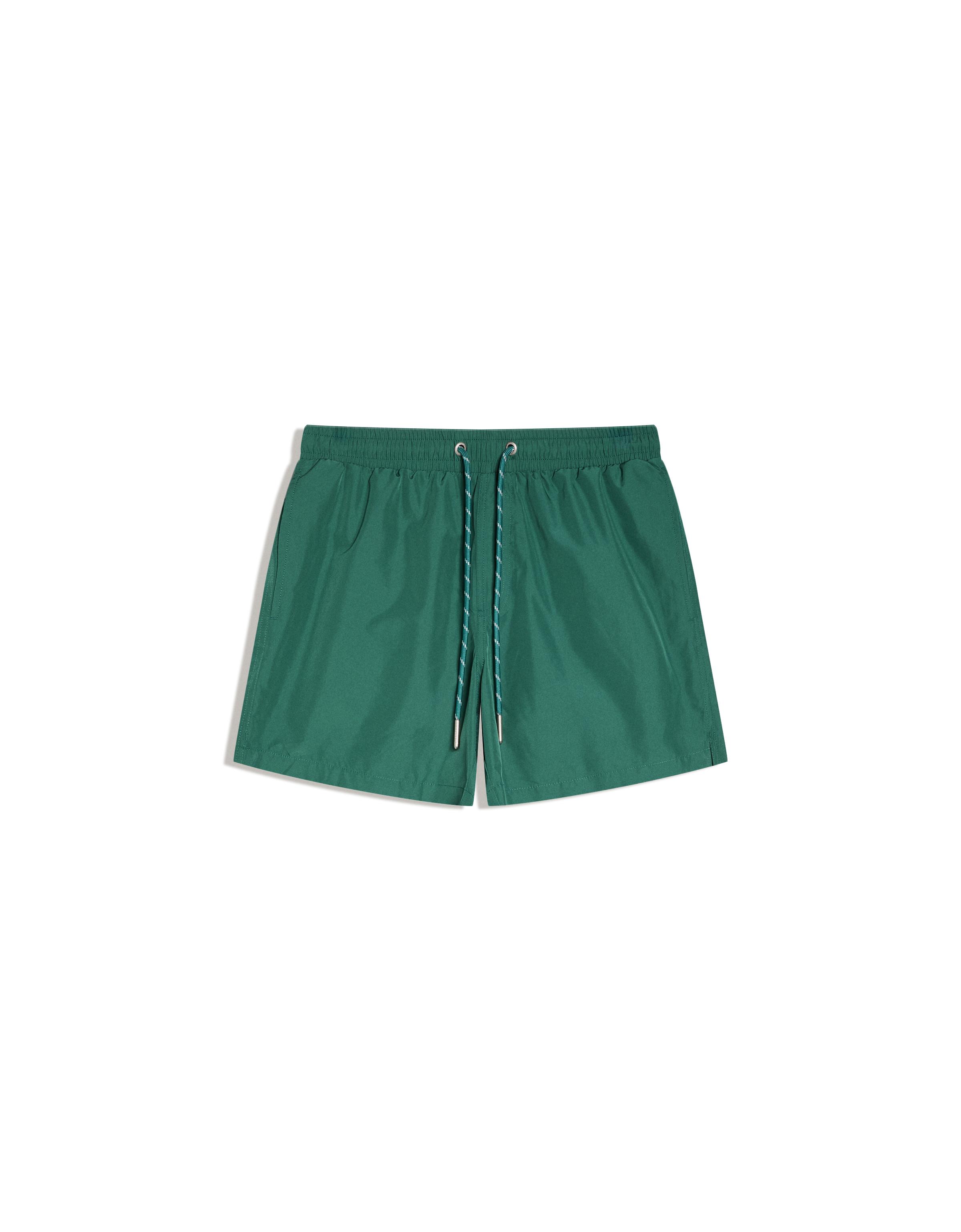Basic regular fit swim shorts — Green