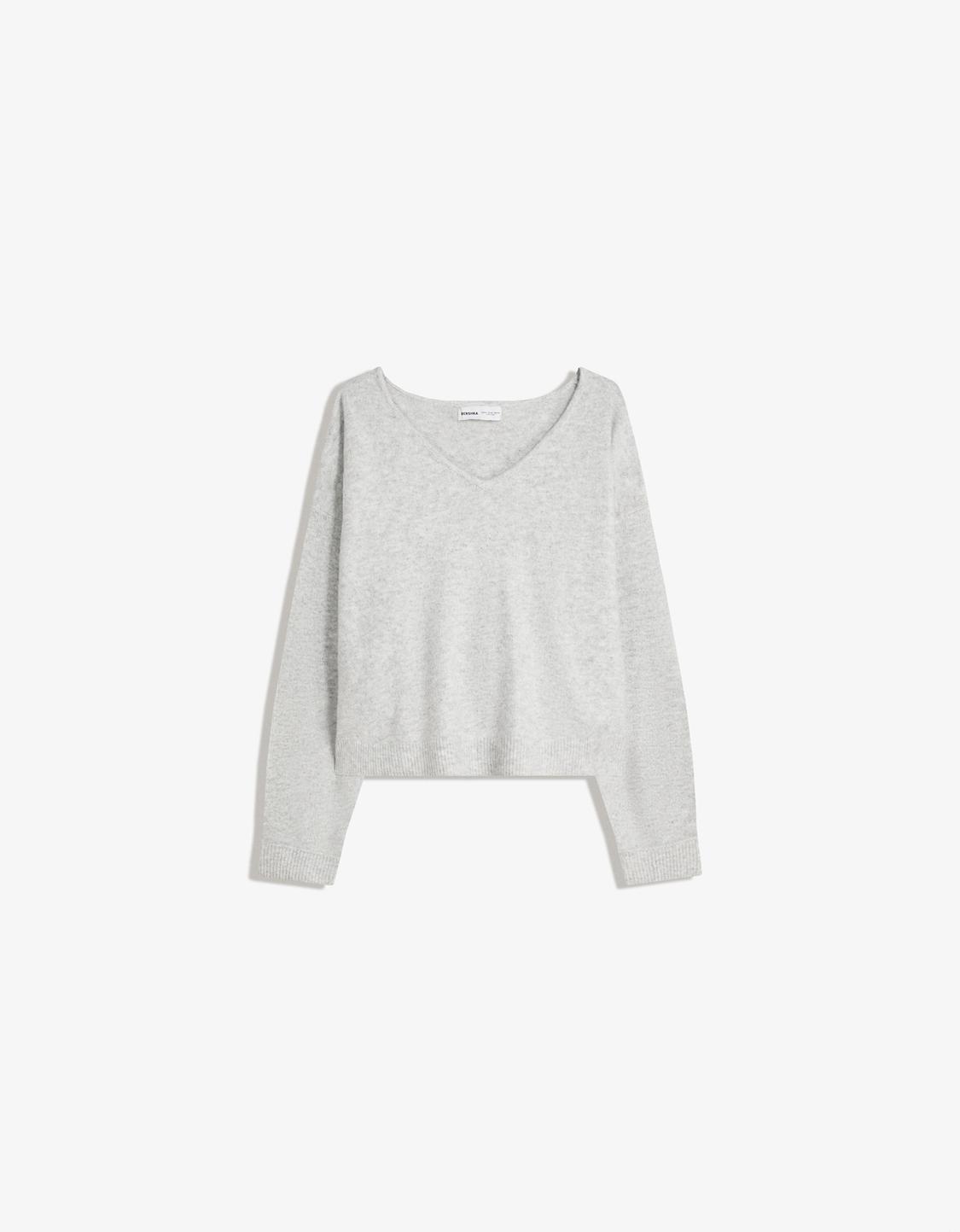 Soft touch V-neck sweater