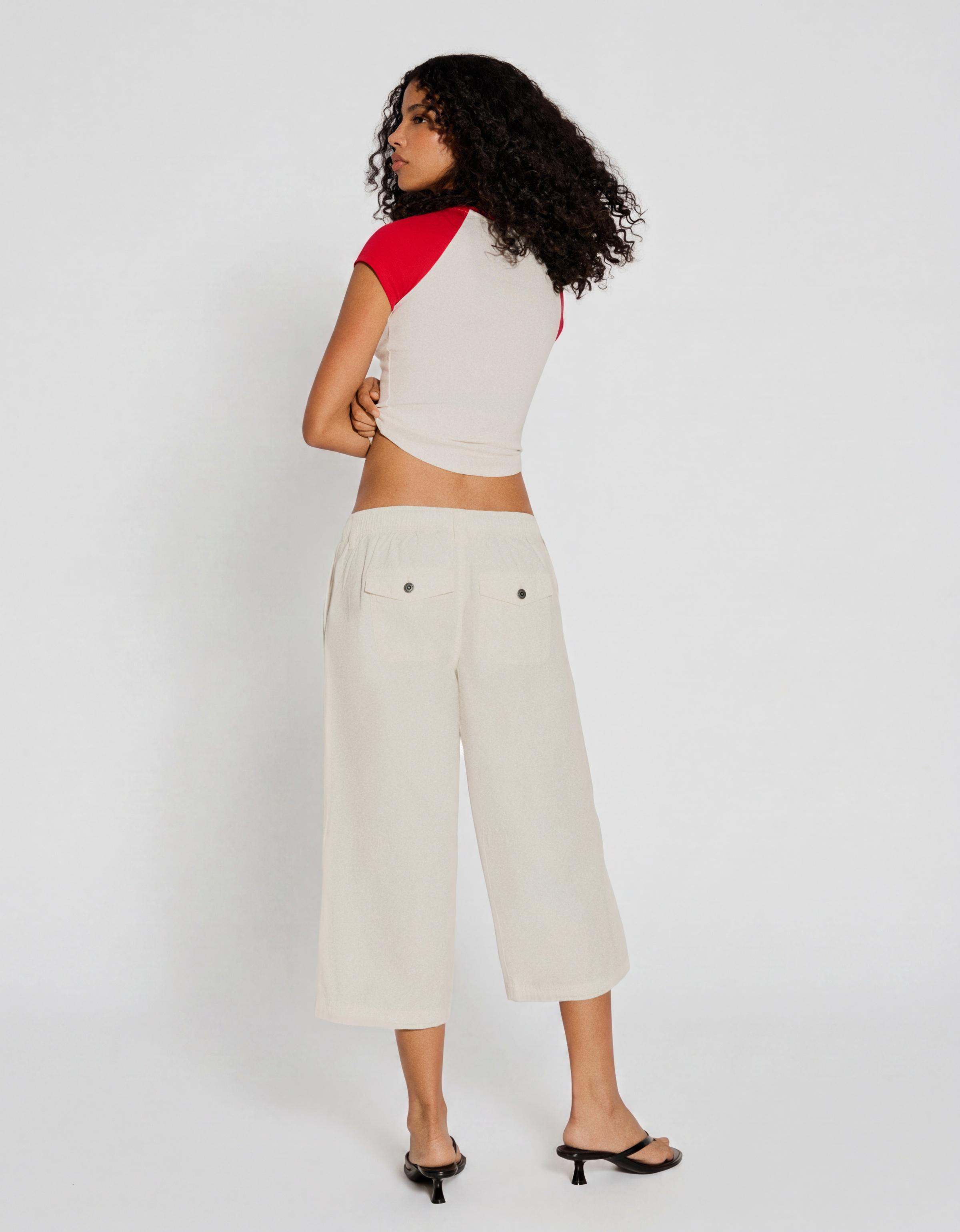 Capris — Off white