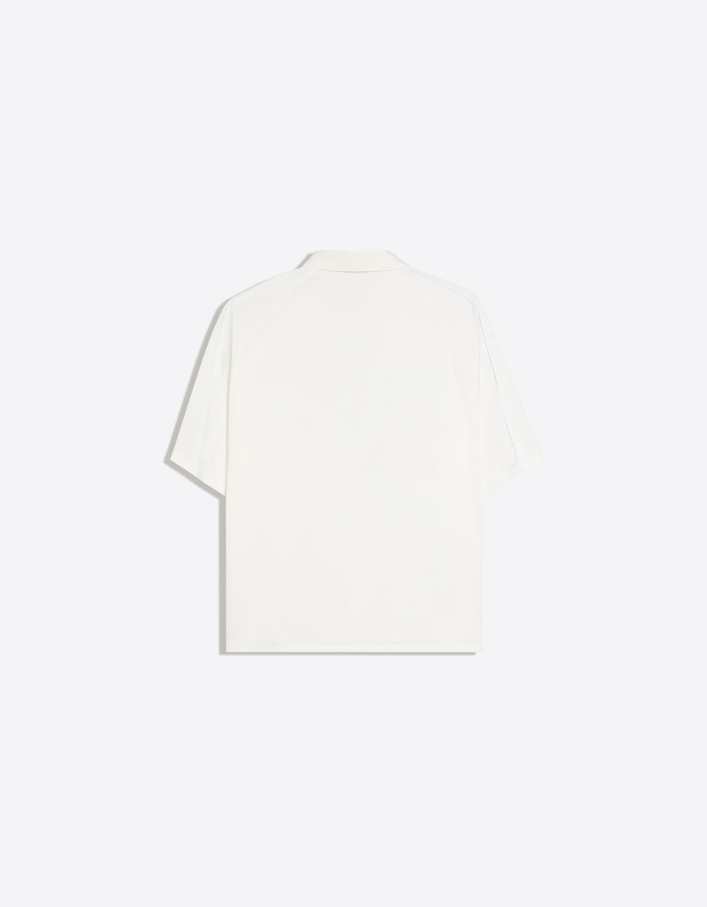 Short sleeve racing shirt — White