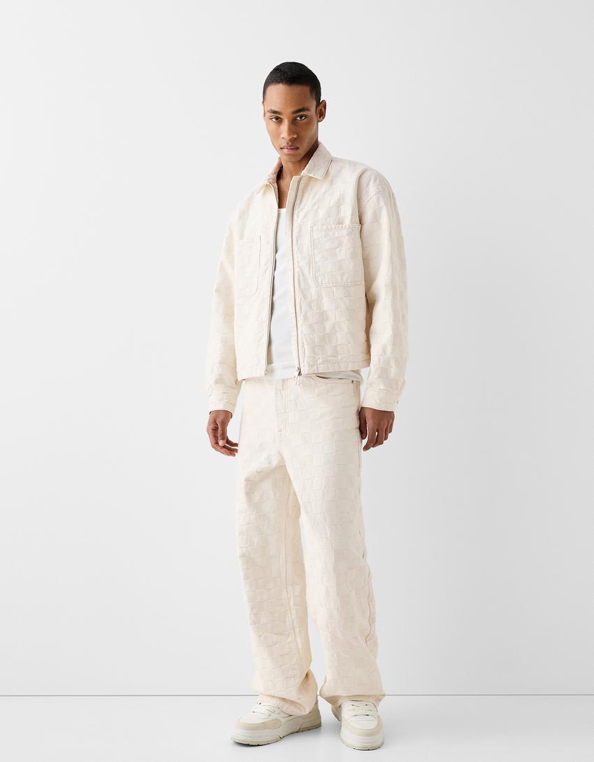 جاكيت عامل جاكار-أبيض-3