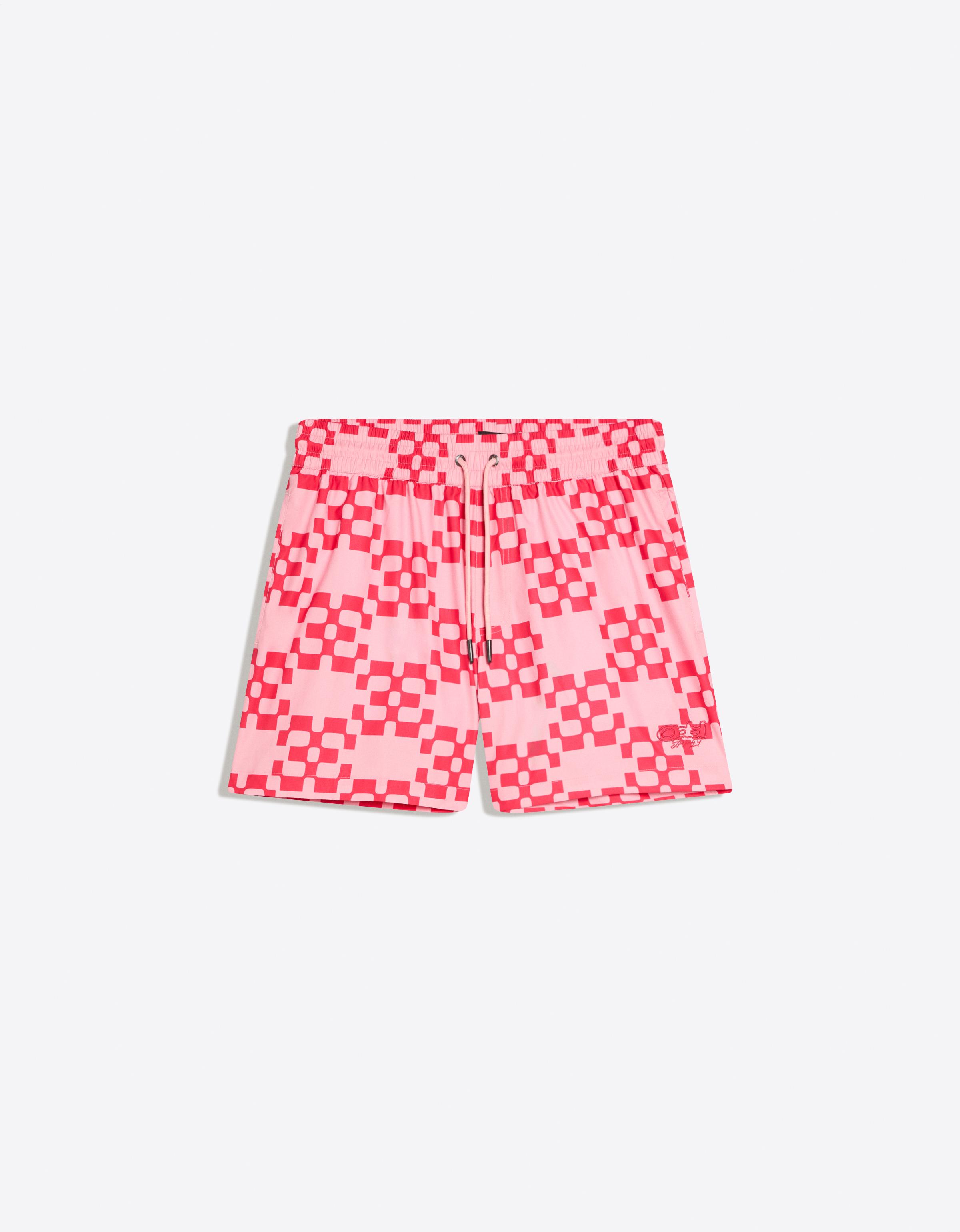 Bershka Boxy fit desenli mayo görsel 3