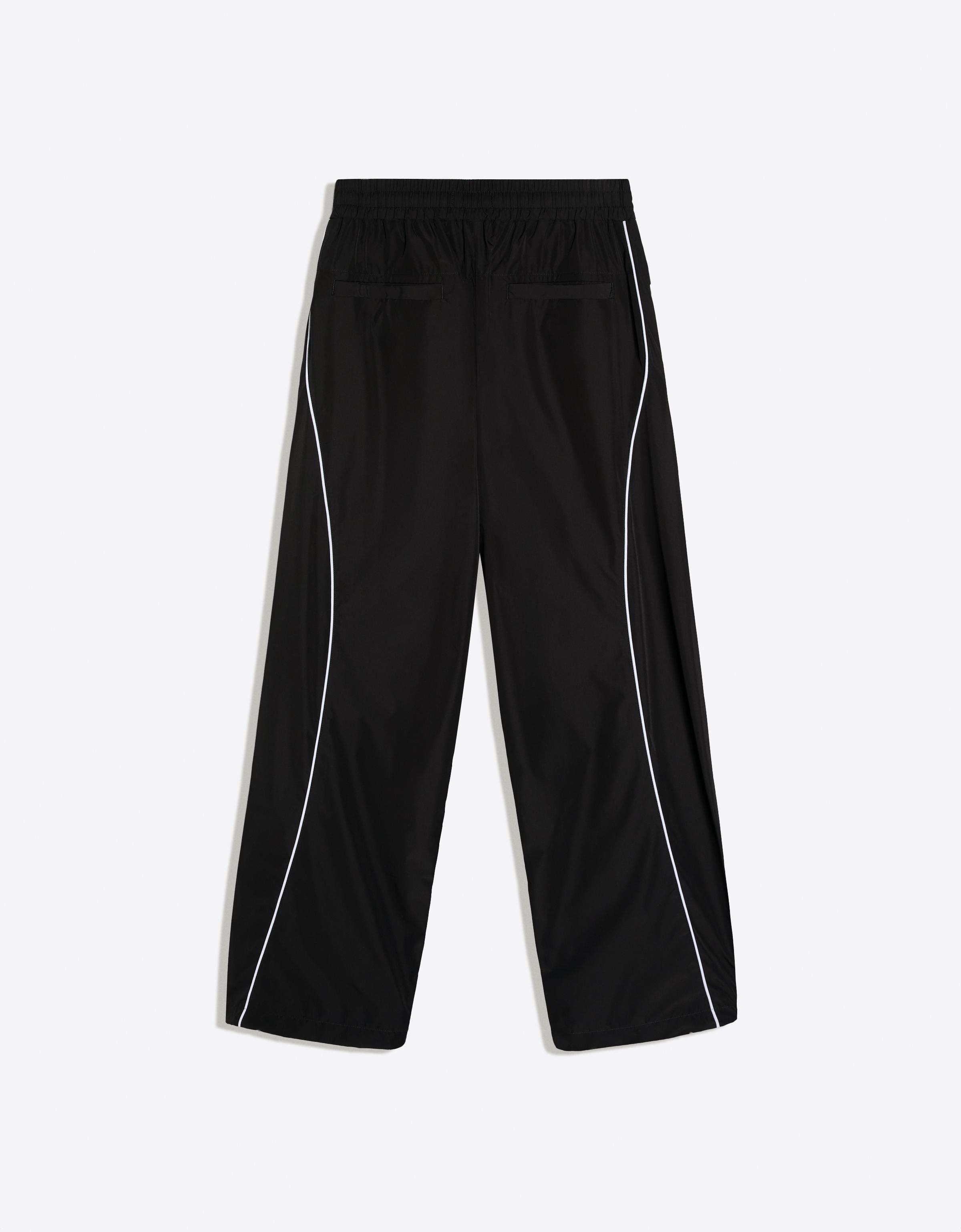 Technical baggy trousers — Black