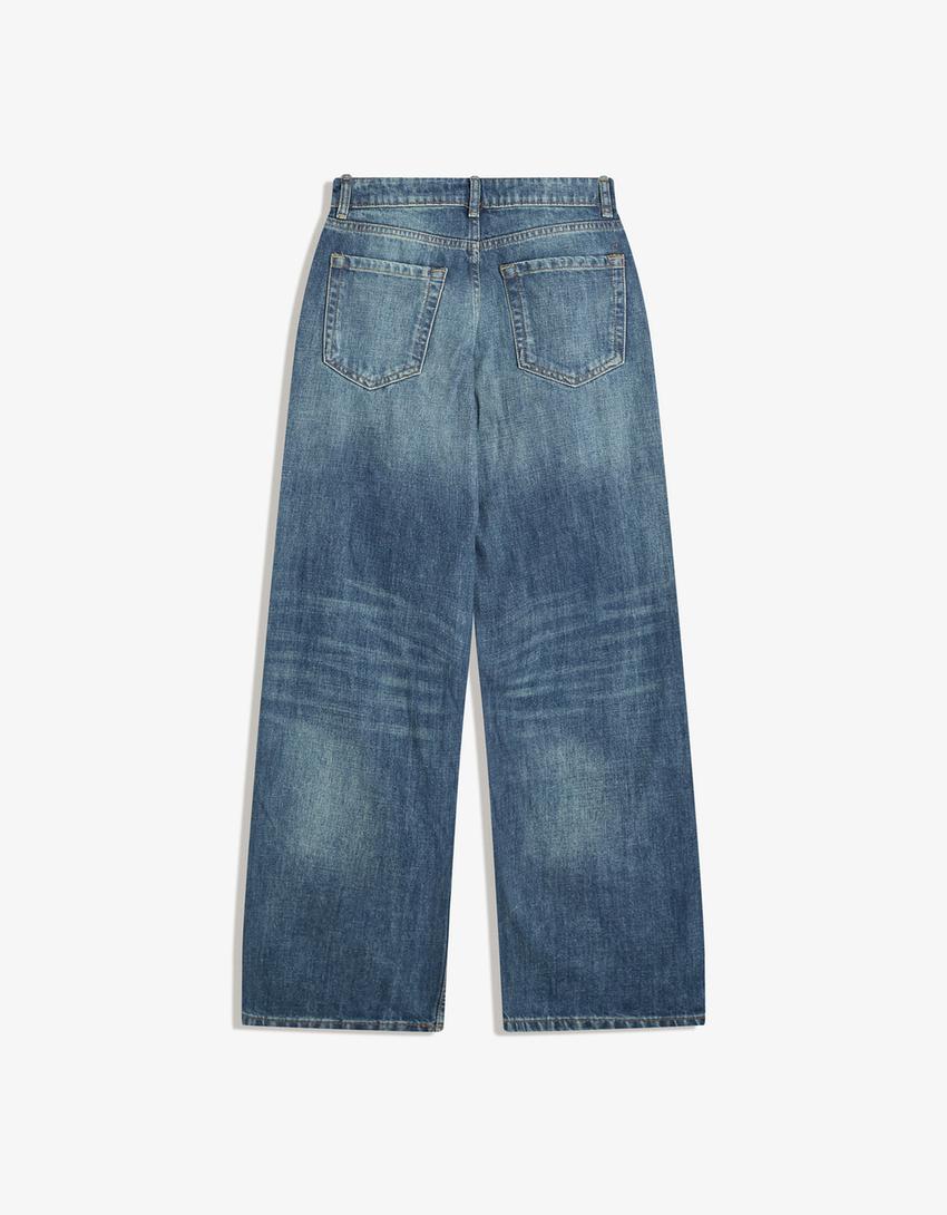 Baggy jeans-Green-1