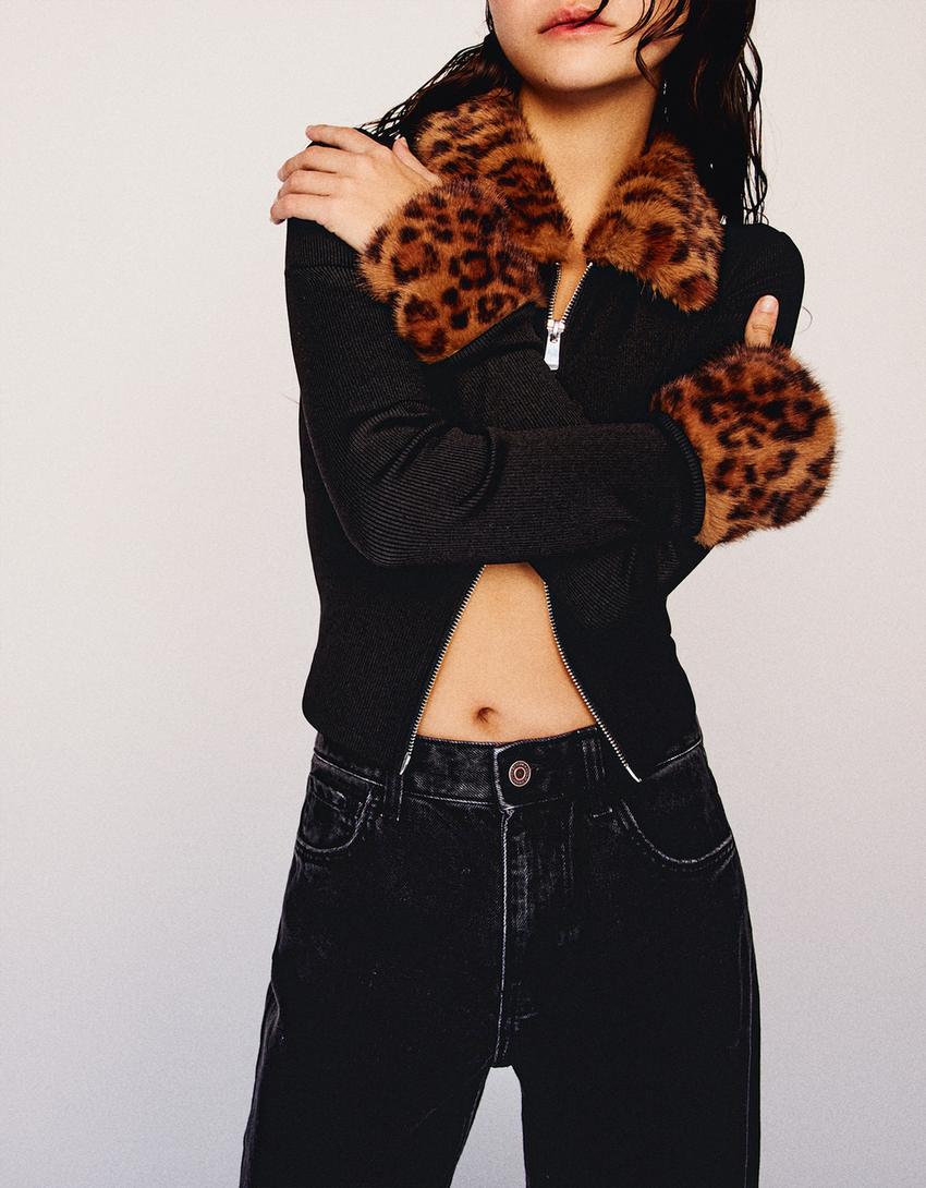 Wide Leg 90's Jeans-Schwarz-2