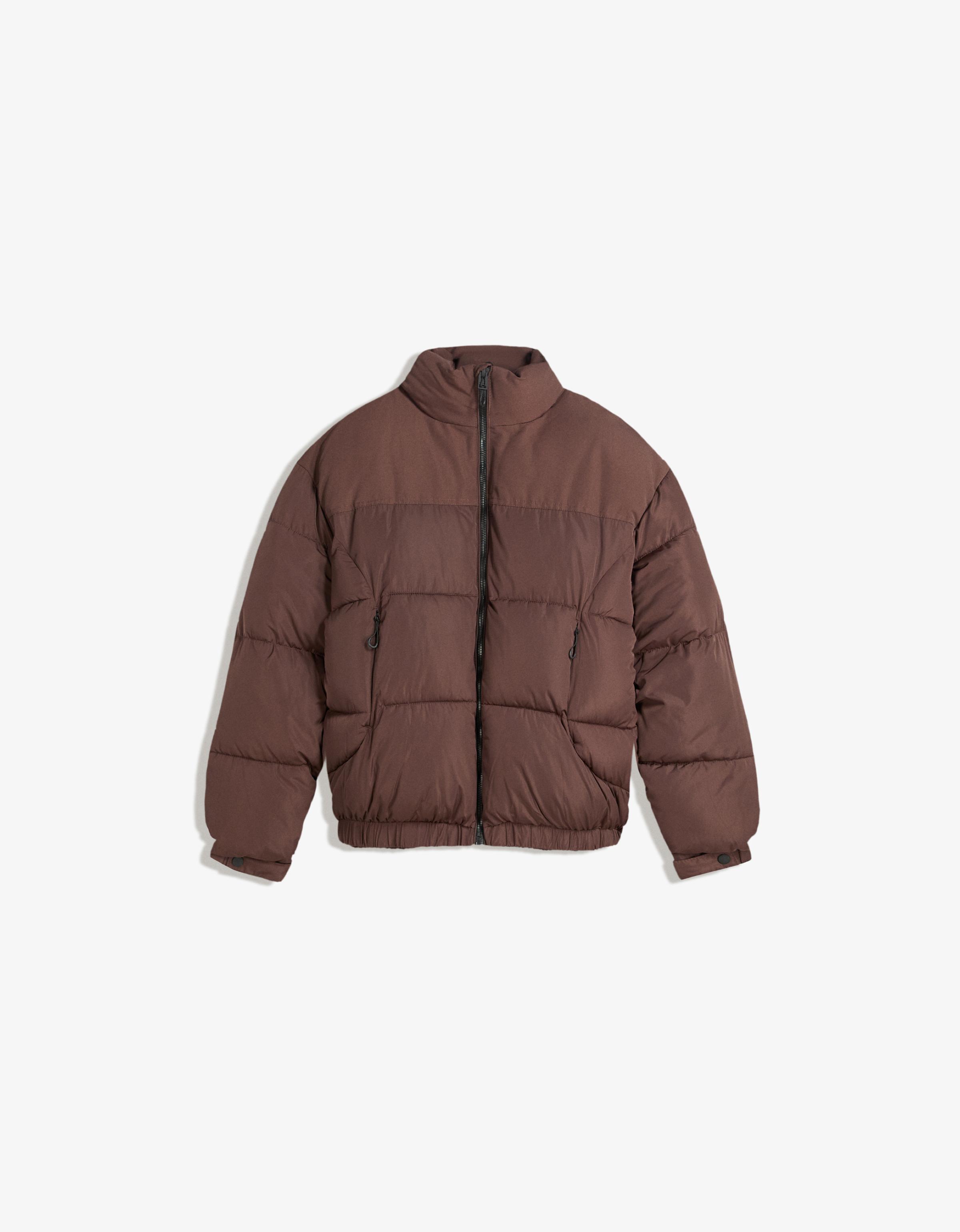 Bershka Teknik şişme mont görsel 8