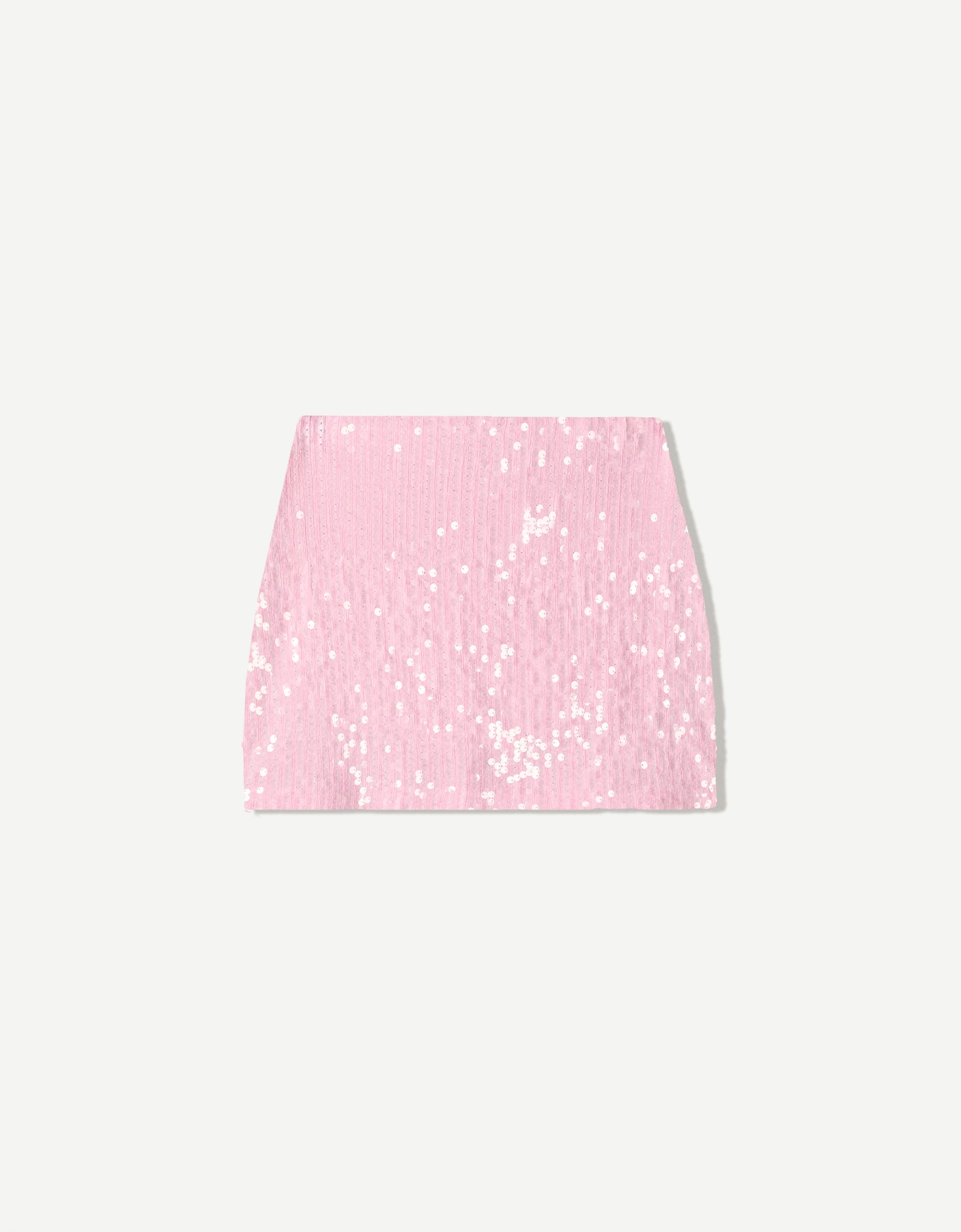 Mini Jupe à Paillettes Zara - Taille M - Neuve Avec étiquette - Multicolore