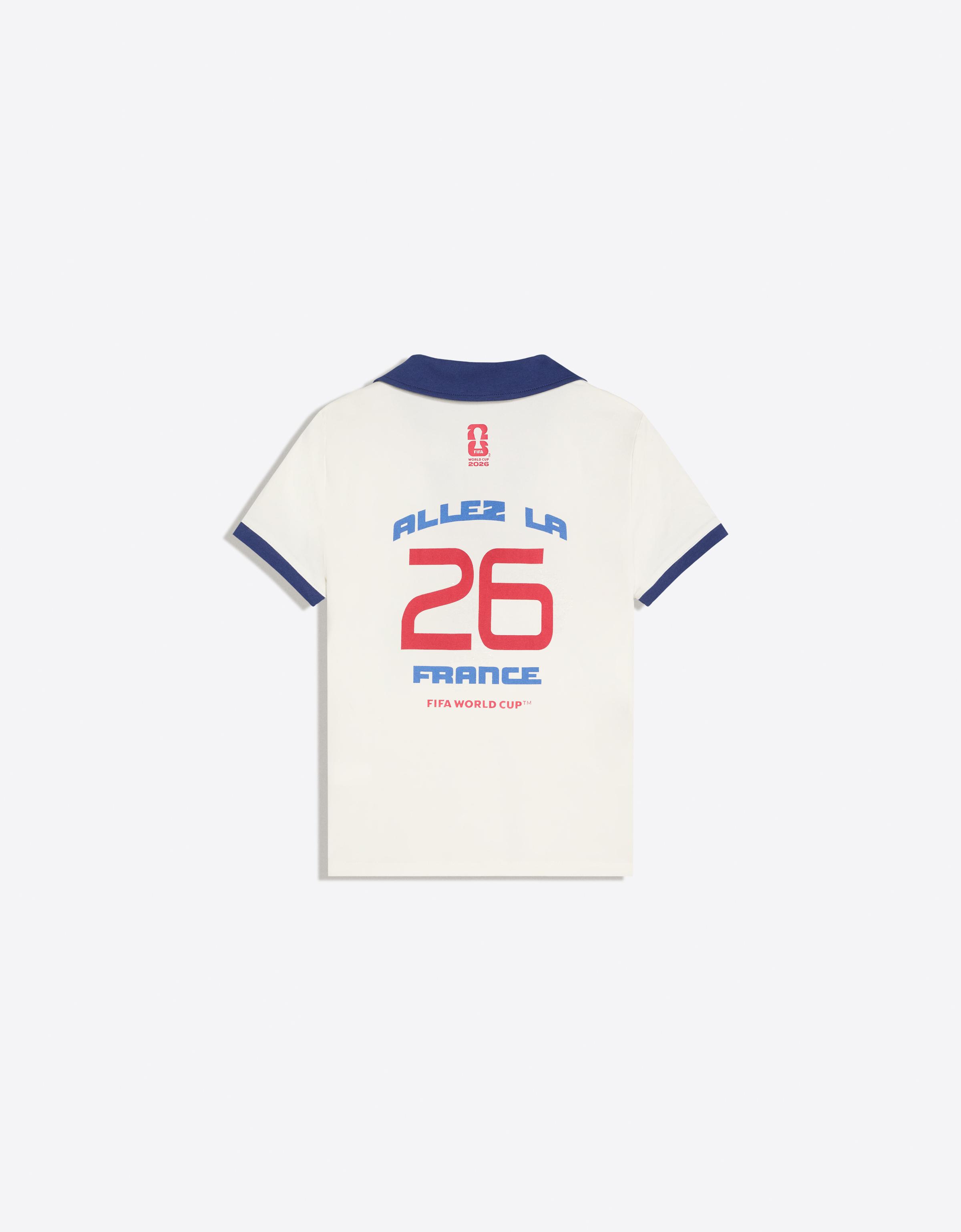 Fitted France FIFA WORLD CUP™ polo shirt — Off white