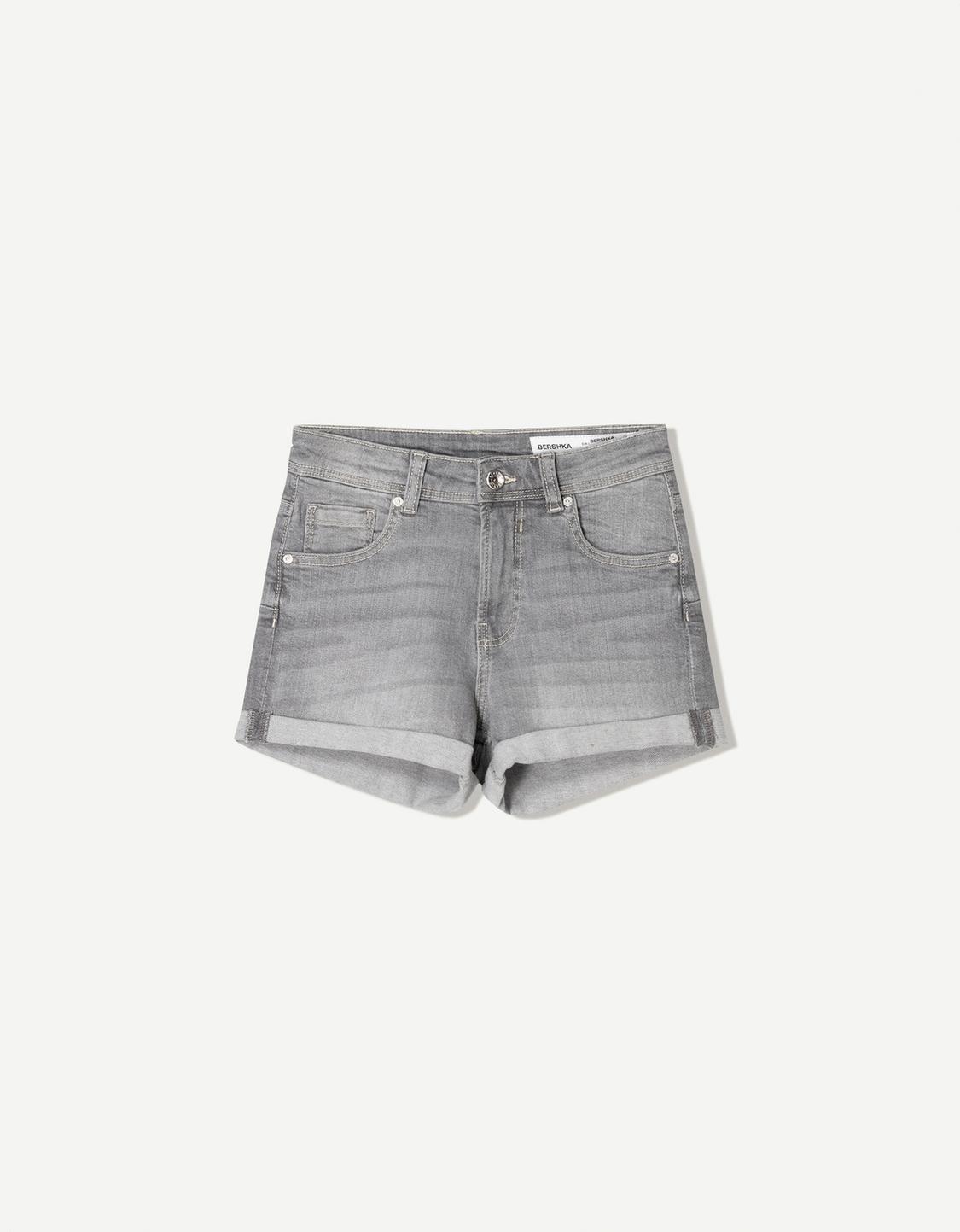 Short en jean - Bleu délavé - Femme - FR Short en jean - Bleu délavé - Femme - FR