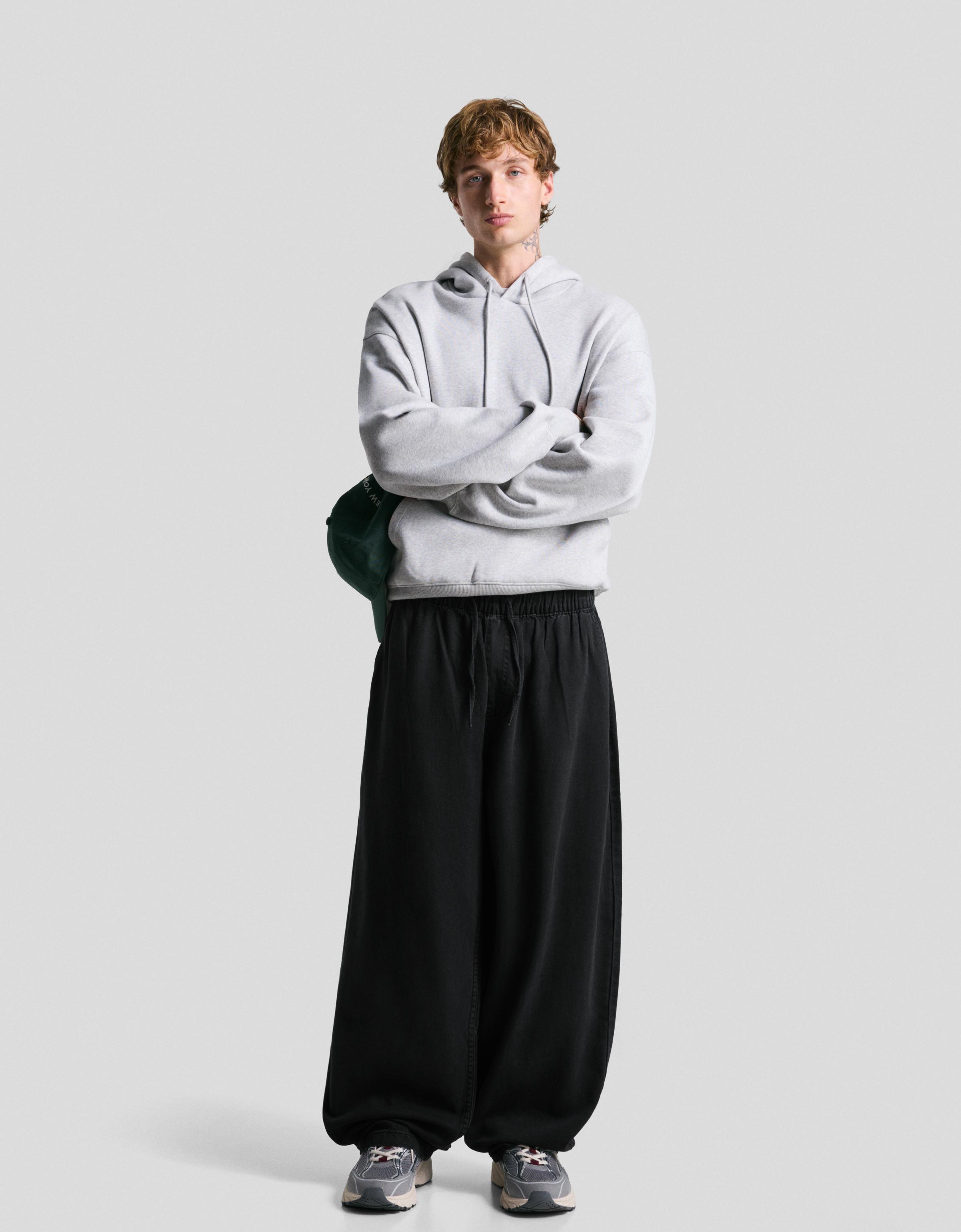 Thumbnail - Bershka Joggerjeans Herren L Schwarz