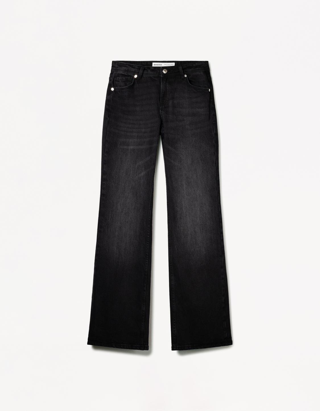 Bootcut-jeans med låg midja