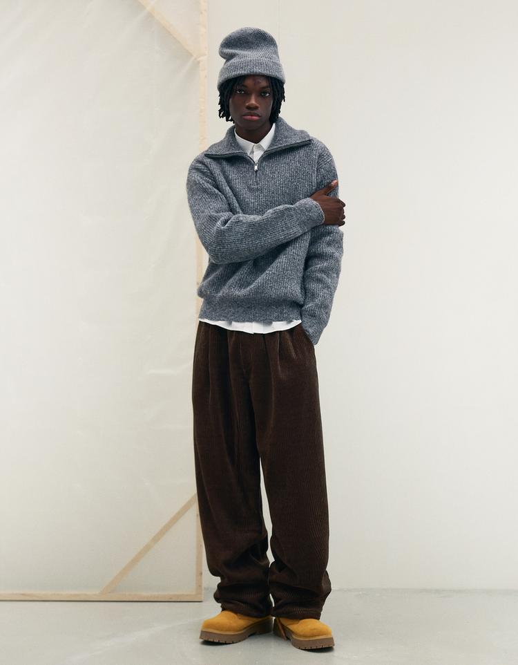 Pantalón chenilla superbaggy