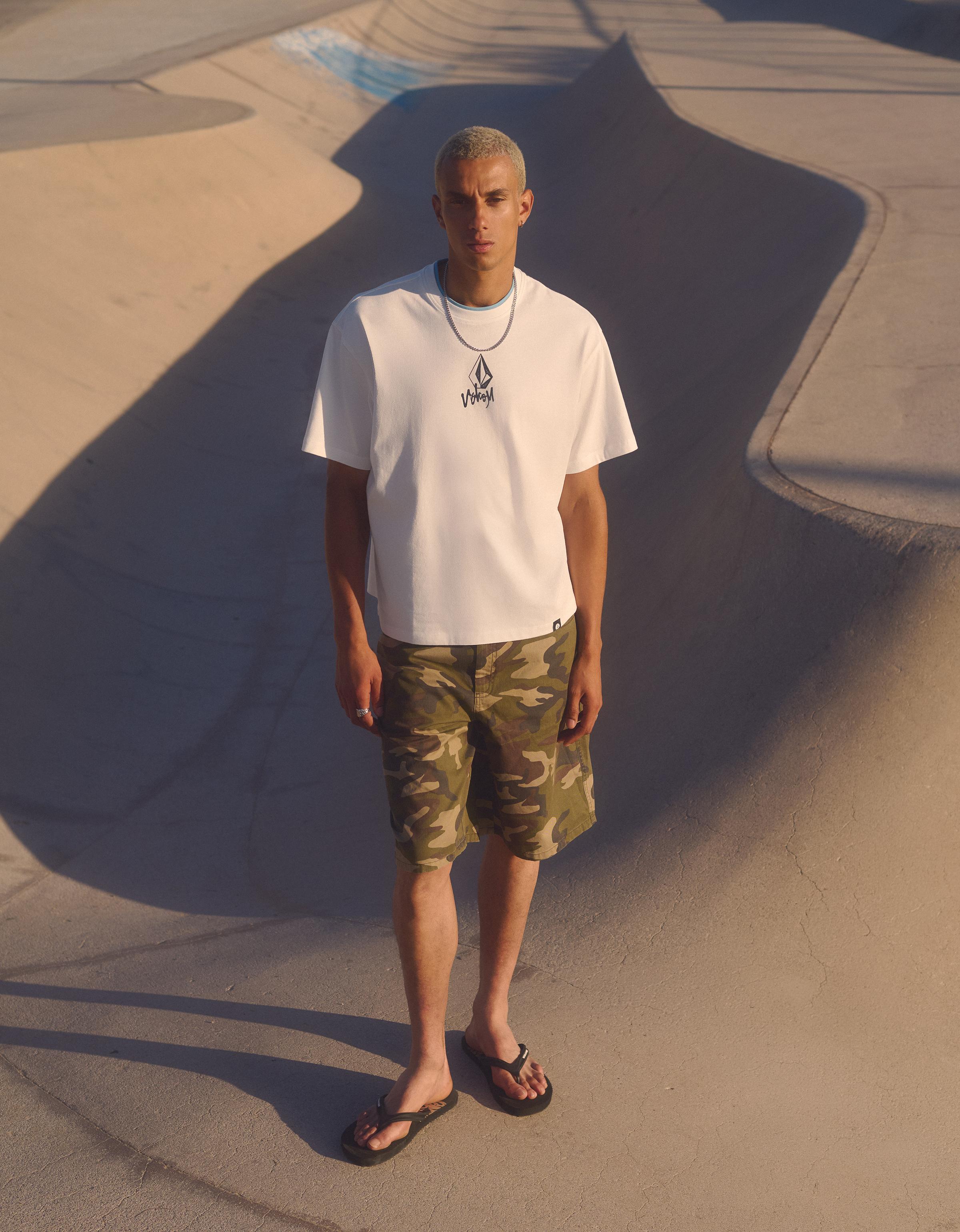 VOLCOM relaxed fit T-shirt — White