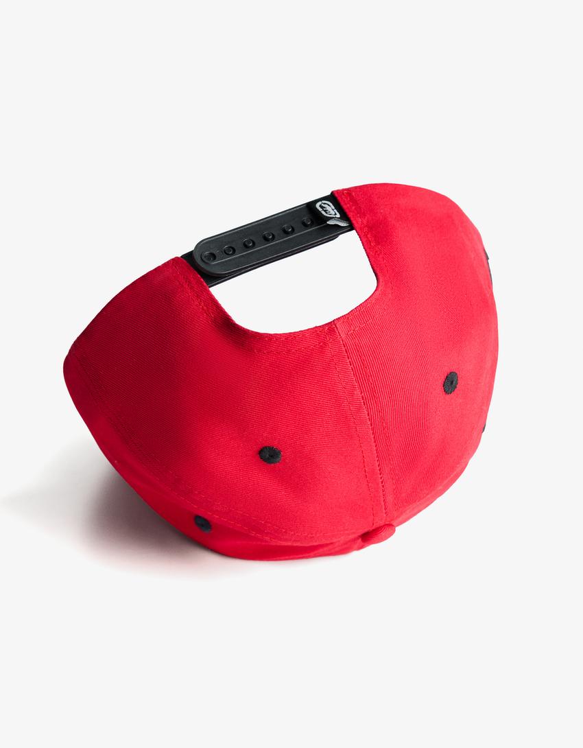 Ecko Unltd cap with patches-Red
