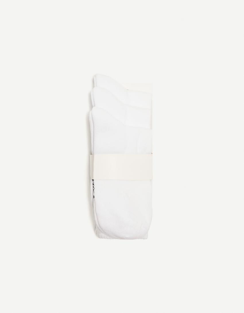 Pack 3 calcetines sport-Blanco