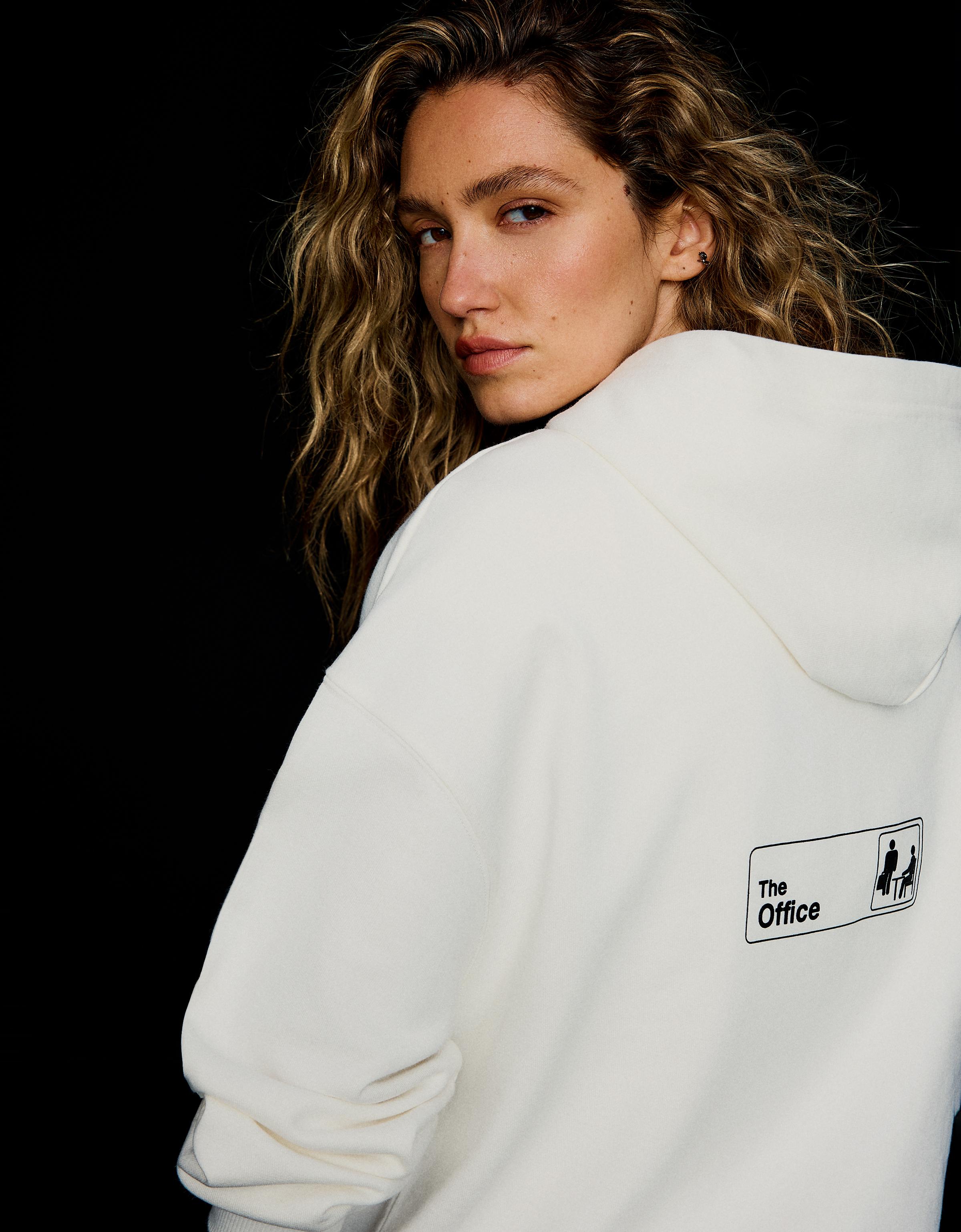 THE OFFICE hoodie — Off white