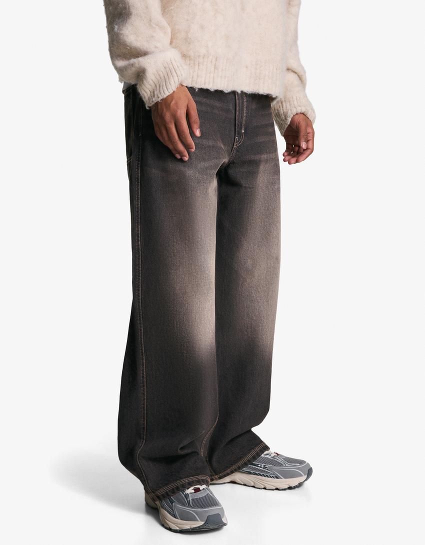 Jeans skate-Noir