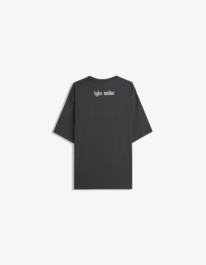 Mike Towers short sleeve T-shirt-Grey-4