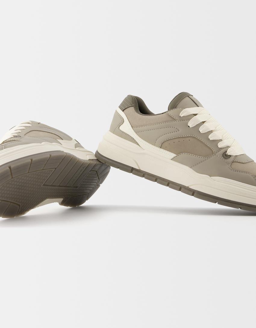 Chunky trainers-TAUPE